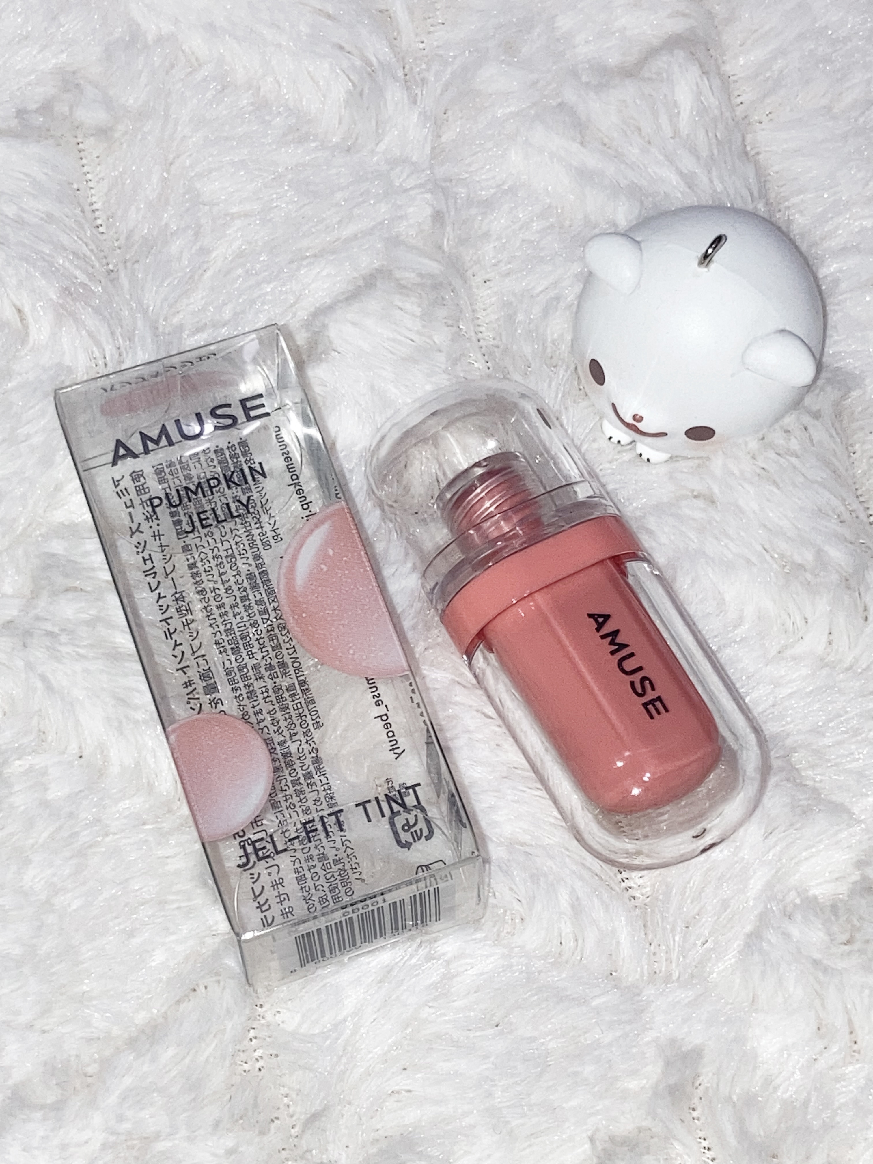 ジェルフィットティント/AMUSE/リップティントを使ったクチコミ（1枚目）