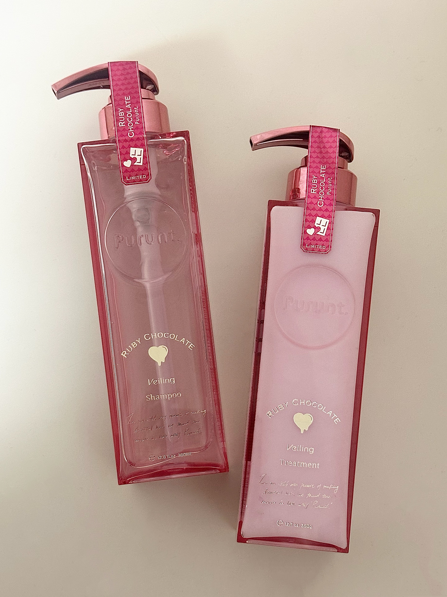 プルント　ヴェーリング　ペアセット　ルビーチョコレート/Purunt./シャンプー・コンディショナーを使ったクチコミ（2枚目）