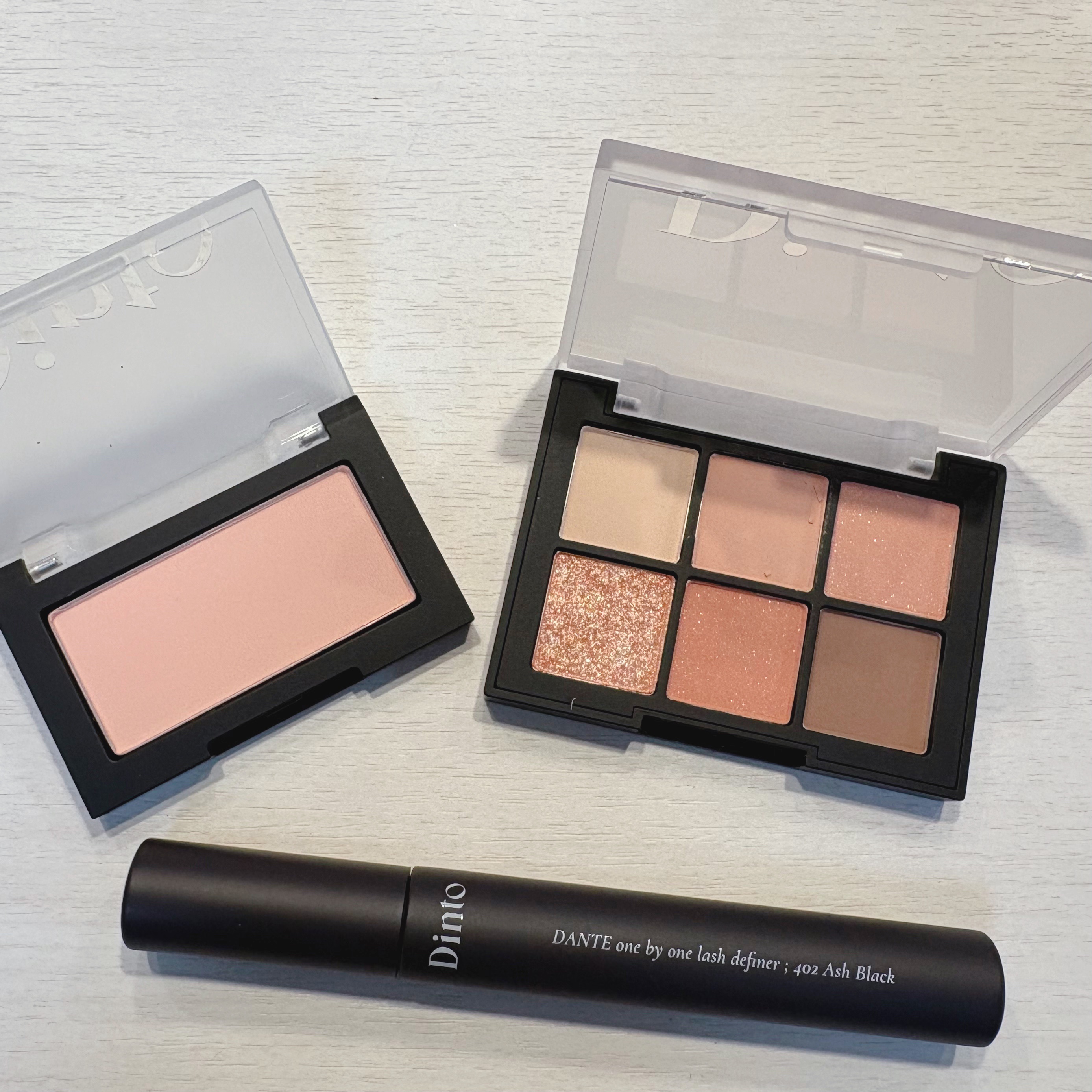 ブラーフィニシュシャドウパレット/Dinto/アイシャドウパレットを使ったクチコミ（2枚目）
