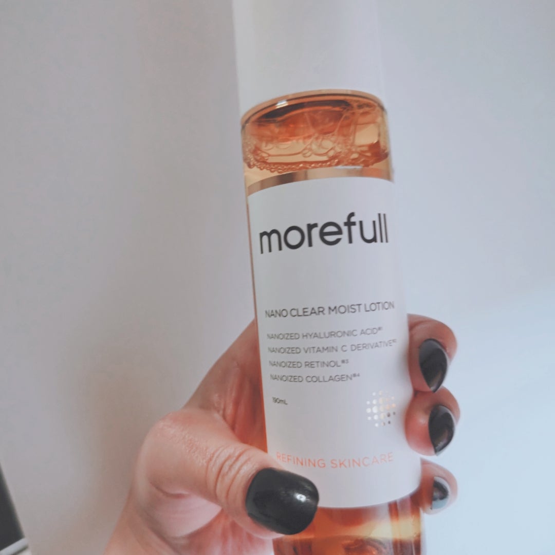 ナノクリアモイストローション/morefull /化粧水を使ったクチコミ（2枚目）