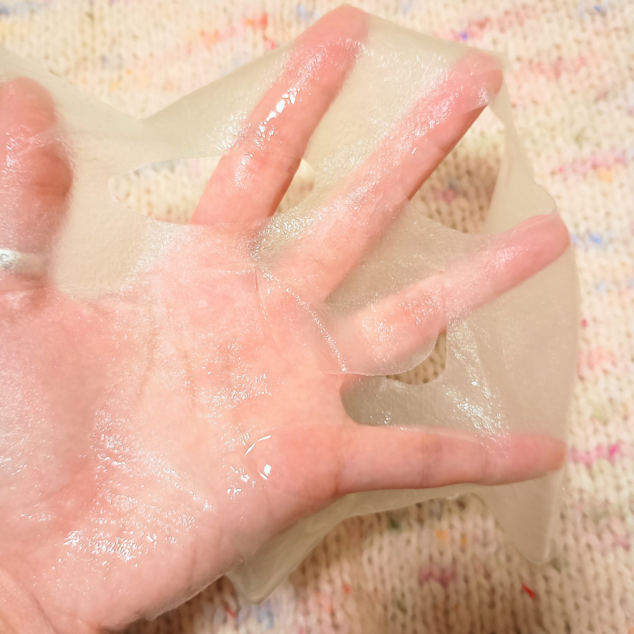 スージンググリーン アクアセラムマスク/ByUR/シートマスク・パックを使ったクチコミ（3枚目）