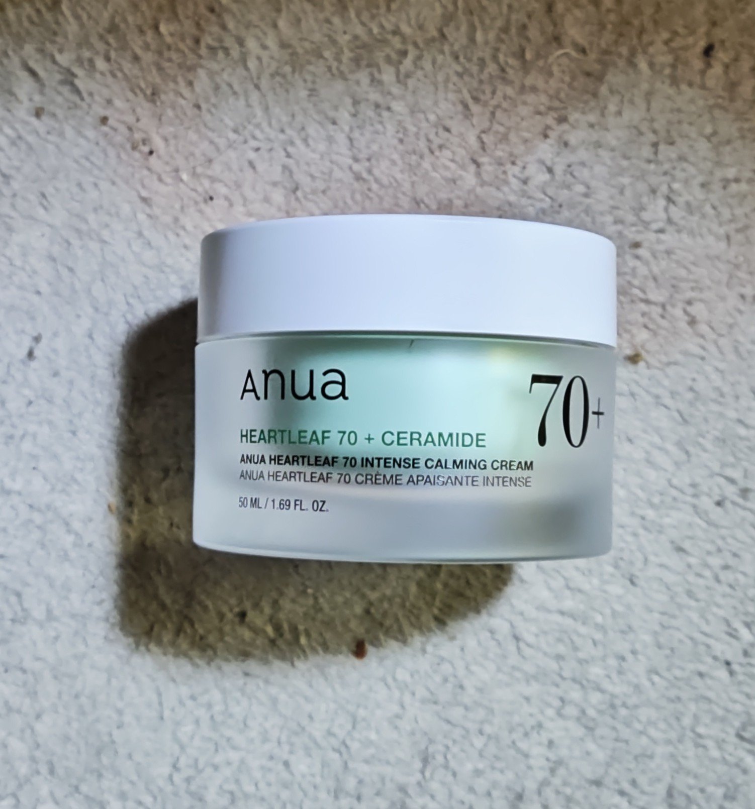 ドクダミ 70 インテンスカーミングクリーム/Anua/フェイスクリームを使ったクチコミ（1枚目）