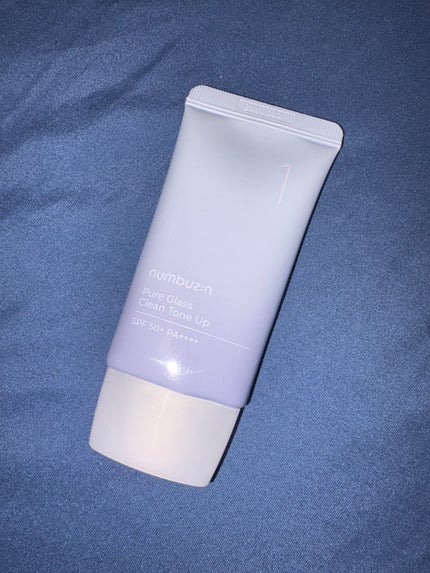 1番 ガラス玉トーンアップクリーム/numbuzin/日焼け止めクリームを使ったクチコミ(1枚目)