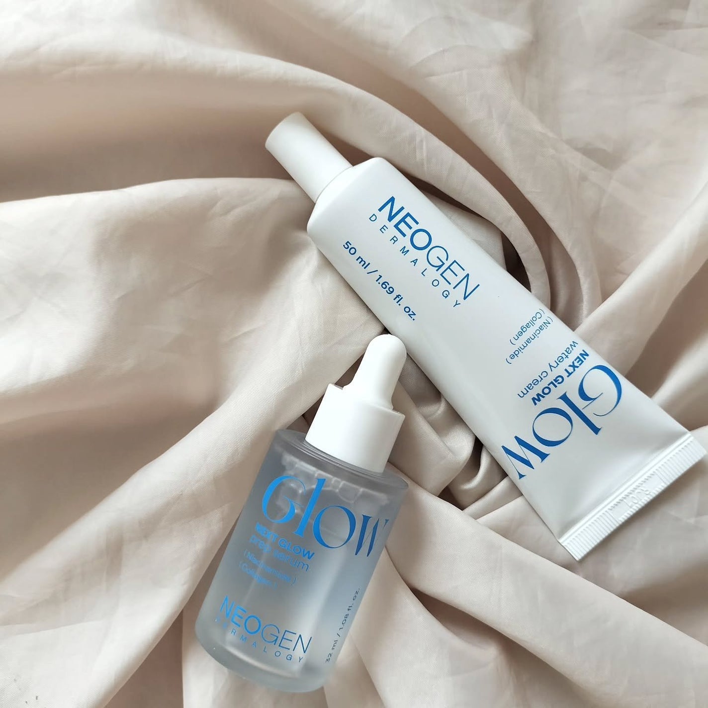 ネクストグロウ ウォータリークリーム/NEOGEN/フェイスクリームを使ったクチコミ(4枚目)