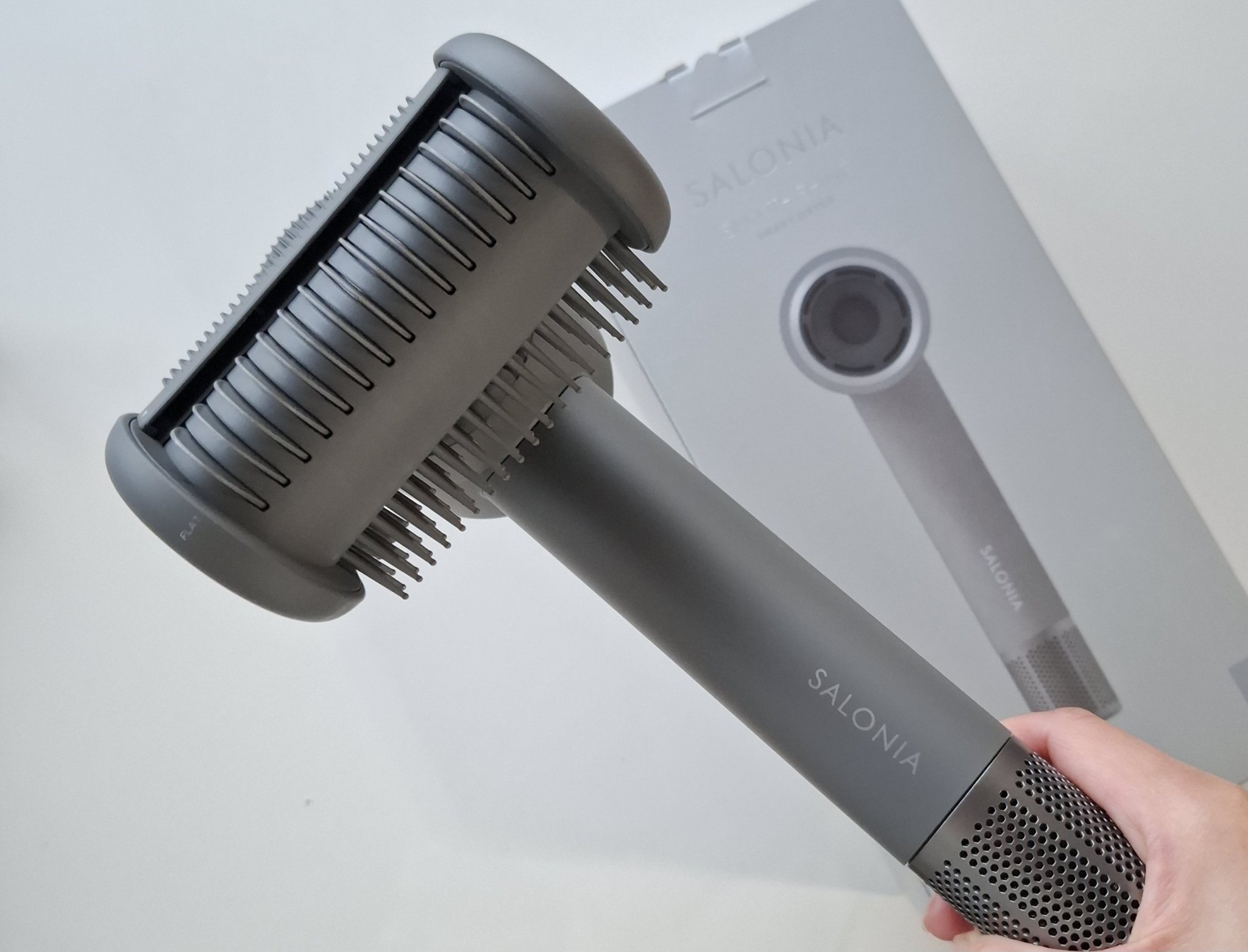 サロニア　スムースシャインスマートドライヤー/SALONIA/ドライヤーを使ったクチコミ（1枚目）