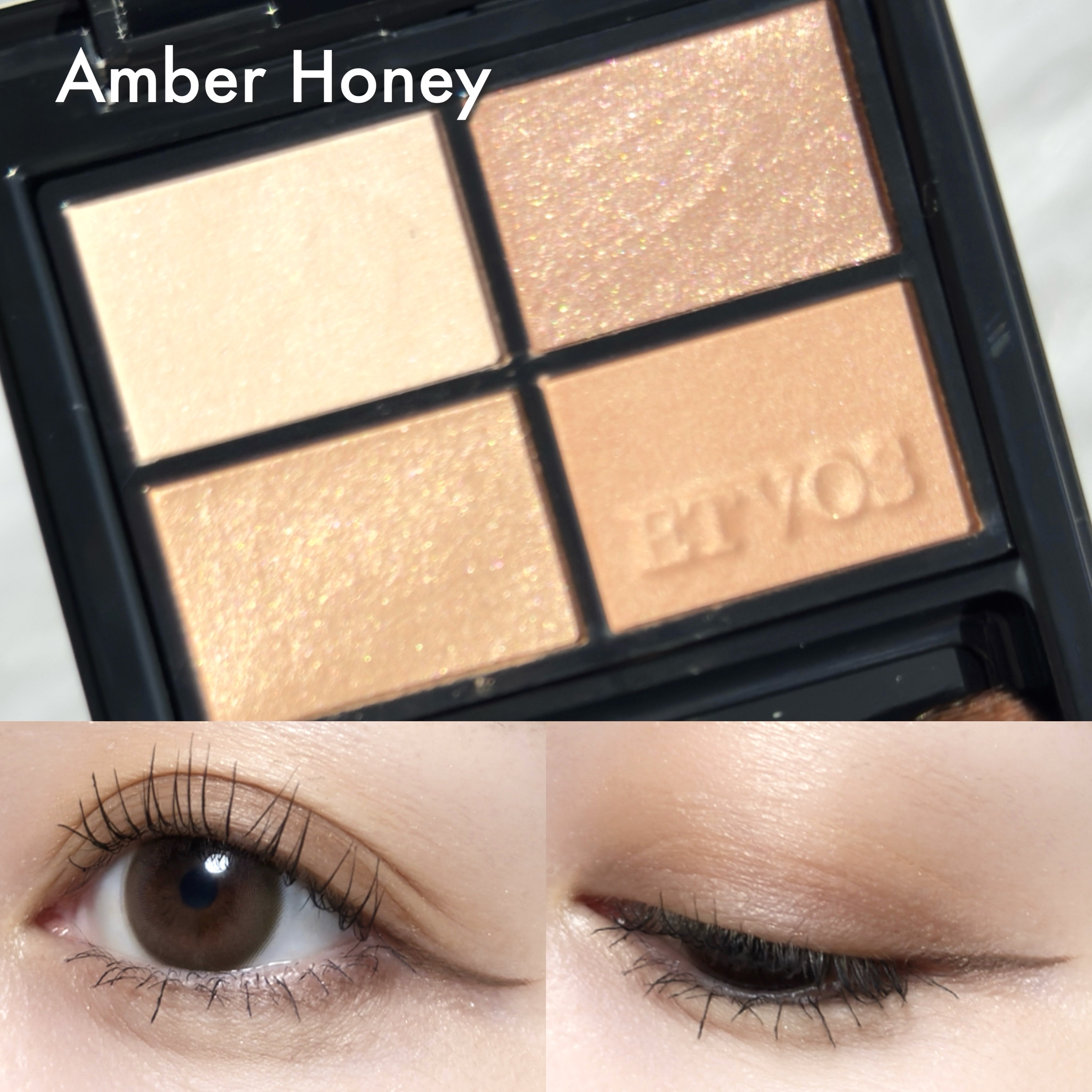 ミネラルクラッシィシャドー/エトヴォス/アイシャドウパレットを使ったクチコミ（3枚目）