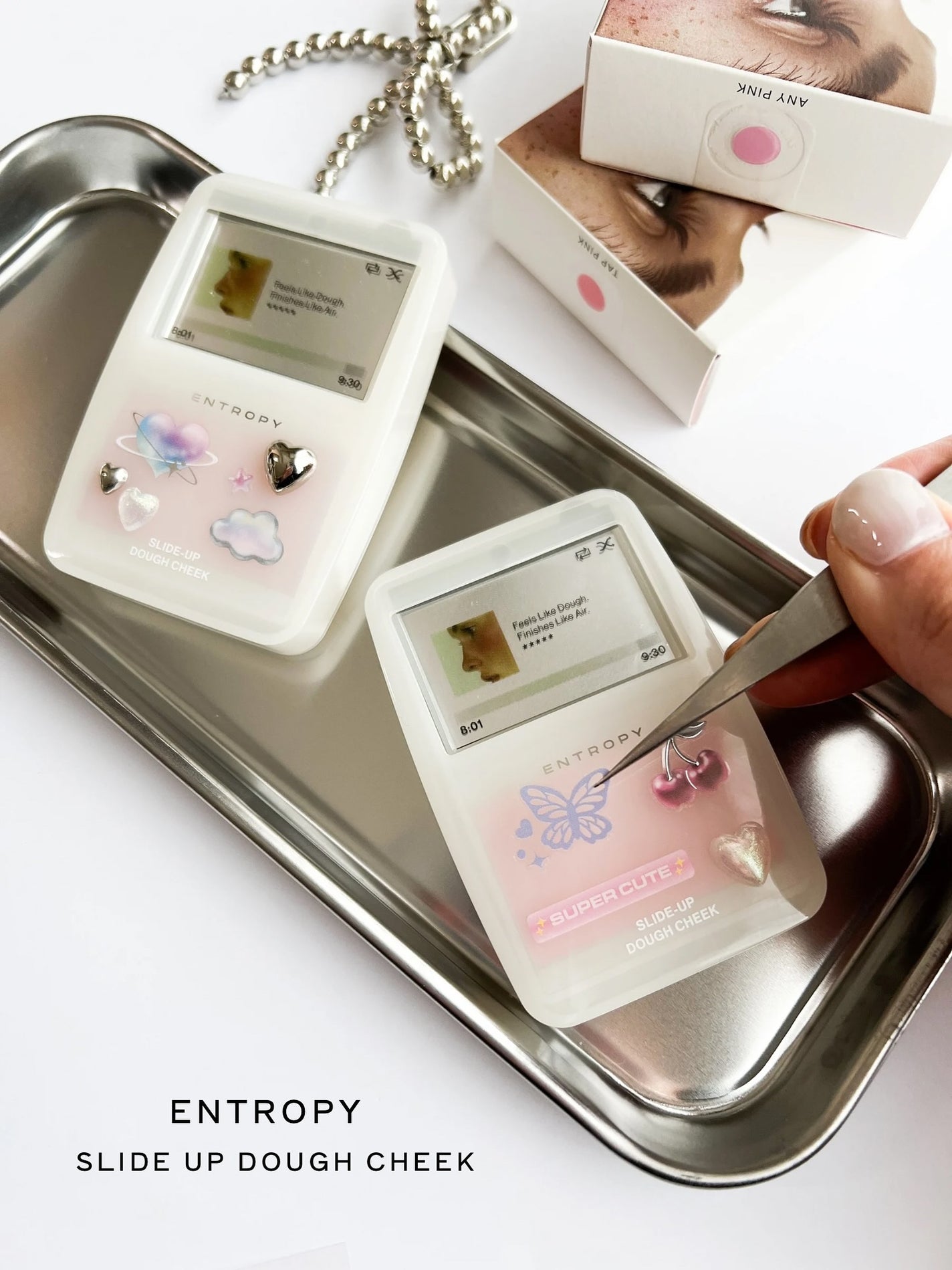 スライドアップドウチーク/ENTROPY/ジェル・クリームチークを使ったクチコミ(5枚目)