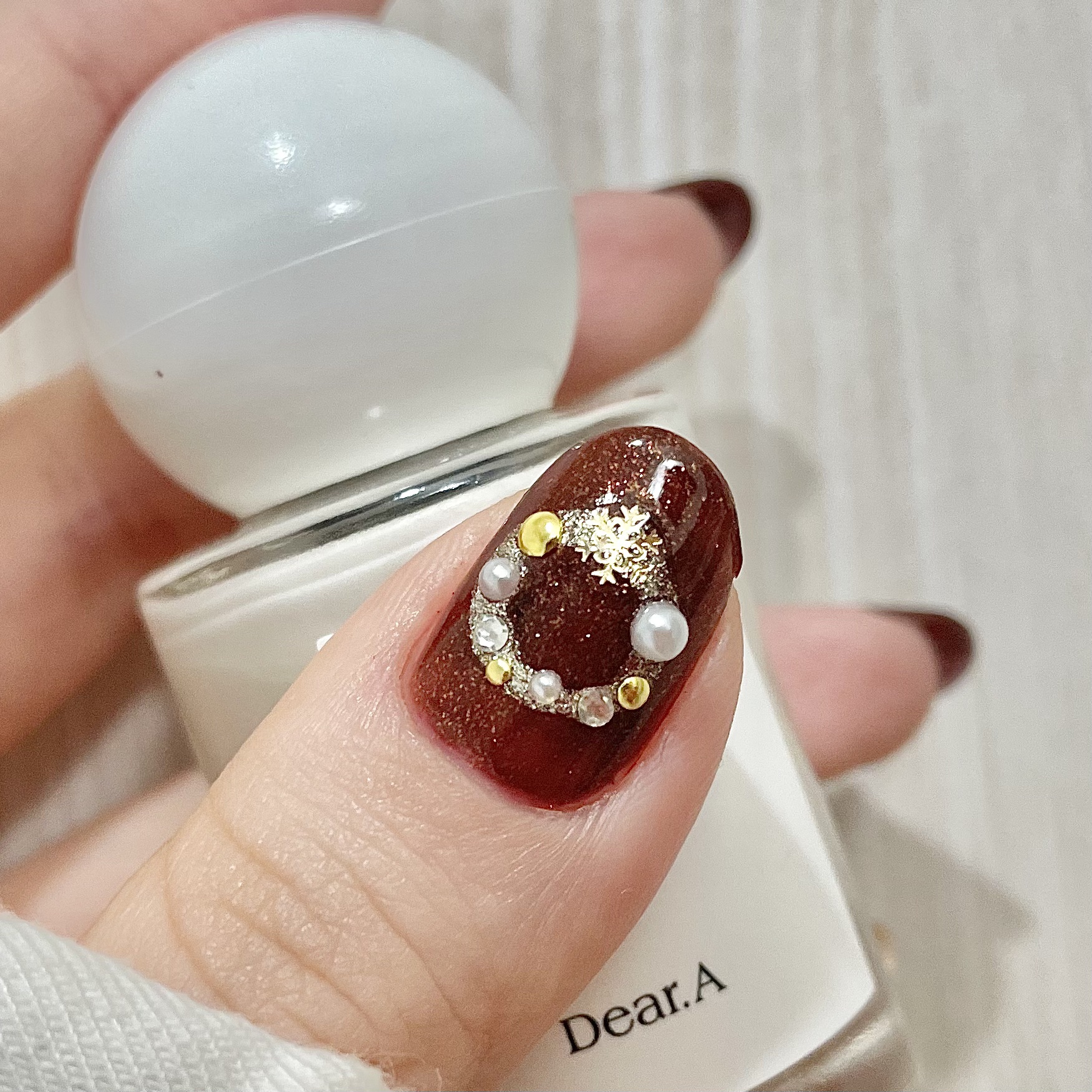 ネイルパーツ/セリア/ネイルチップ・パーツを使ったクチコミ（3枚目）