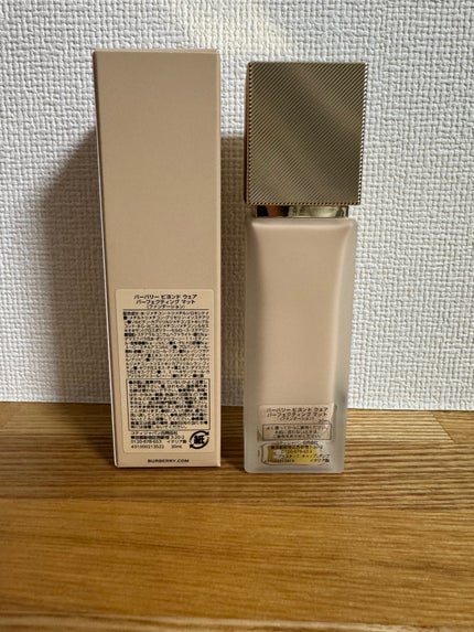 バーバリー ビヨンド ウェア パーフェクティング マット/Burberry Beauty/リキッドファンデーションを使ったクチコミ(2枚目)