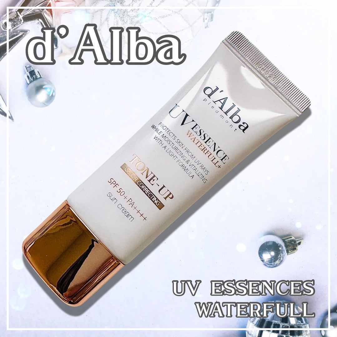 ウォータフルトーンアップサンクリーム/ダルバ/日焼け止めクリームを使ったクチコミ(1枚目)