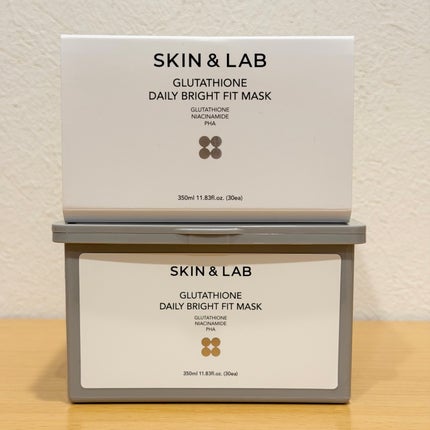 グルタチオンデイリーブライトフィットマスク/SKIN&LAB/シートマスク・パックを使ったクチコミ(1枚目)