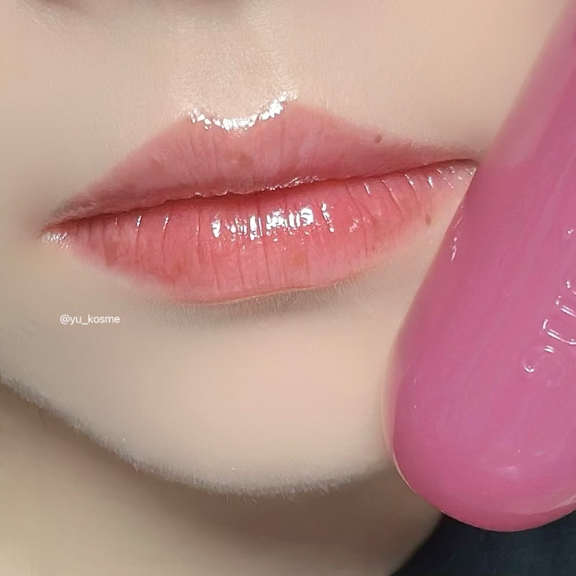 ジューシーデューイグロウティント/dasique/リップティントを使ったクチコミ(3枚目)