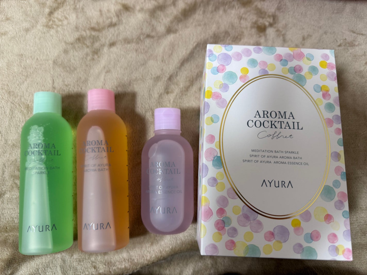 アロマカクテルコフレ/AYURA/その他キットセットを使ったクチコミ(1枚目)