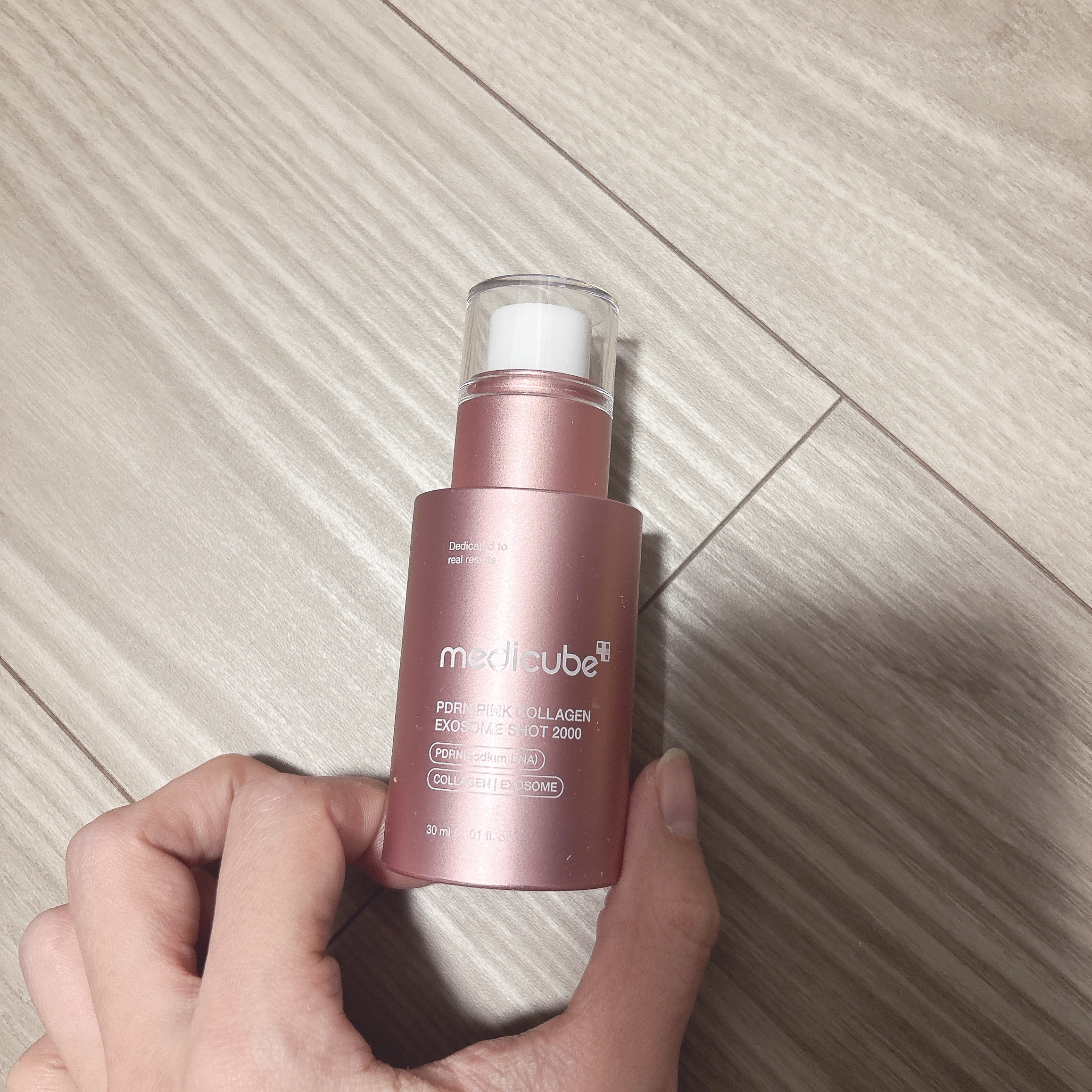 PDRNピンクコラーゲンエクソソームショット2000/MEDICUBE/美容液を使ったクチコミ（1枚目）