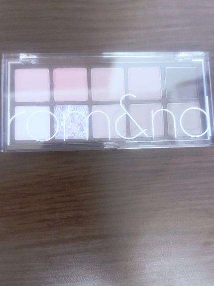 ベターザンパレット/rom&nd/アイシャドウパレットを使ったクチコミ(1枚目)