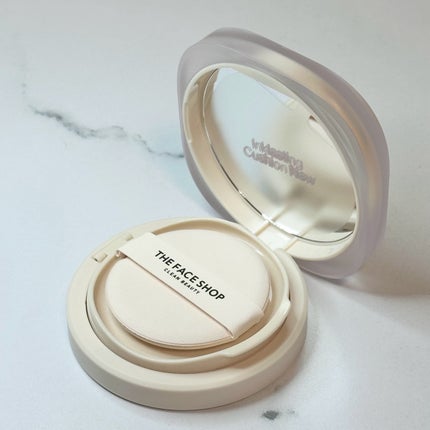 インクラスティングクッションファンデーション/THE FACE SHOP/クッションファンデーションを使ったクチコミ(2枚目)