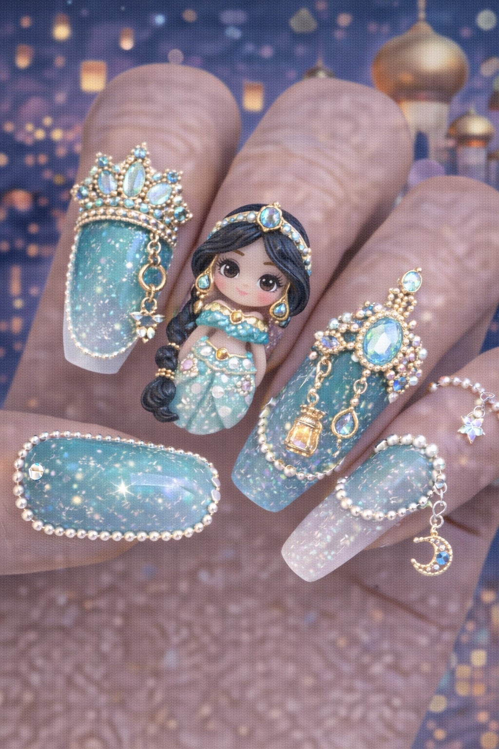 アイシングジェルネイル/セリア/ジェルネイルを使ったクチコミ(1枚目)