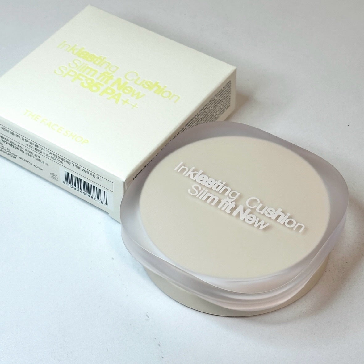 インクラスティングクッションファンデーション/THE FACE SHOP/クッションファンデーションを使ったクチコミ(5枚目)