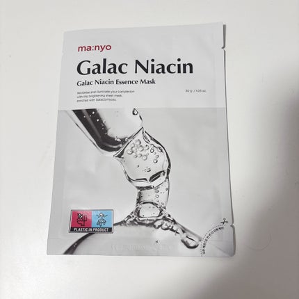 ガラクナイアシン エッセンスマスク/manyo/シートマスク・パックを使ったクチコミ(1枚目)