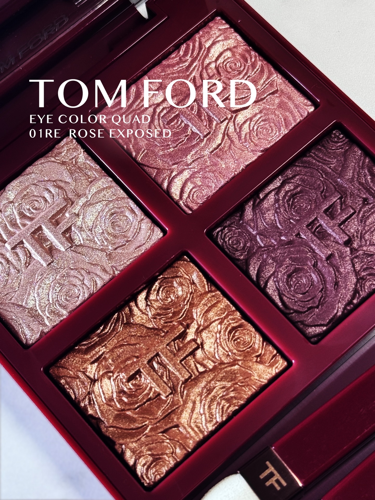 アイ カラー クォード/TOM FORD BEAUTY/アイシャドウパレットを使ったクチコミ（1枚目）