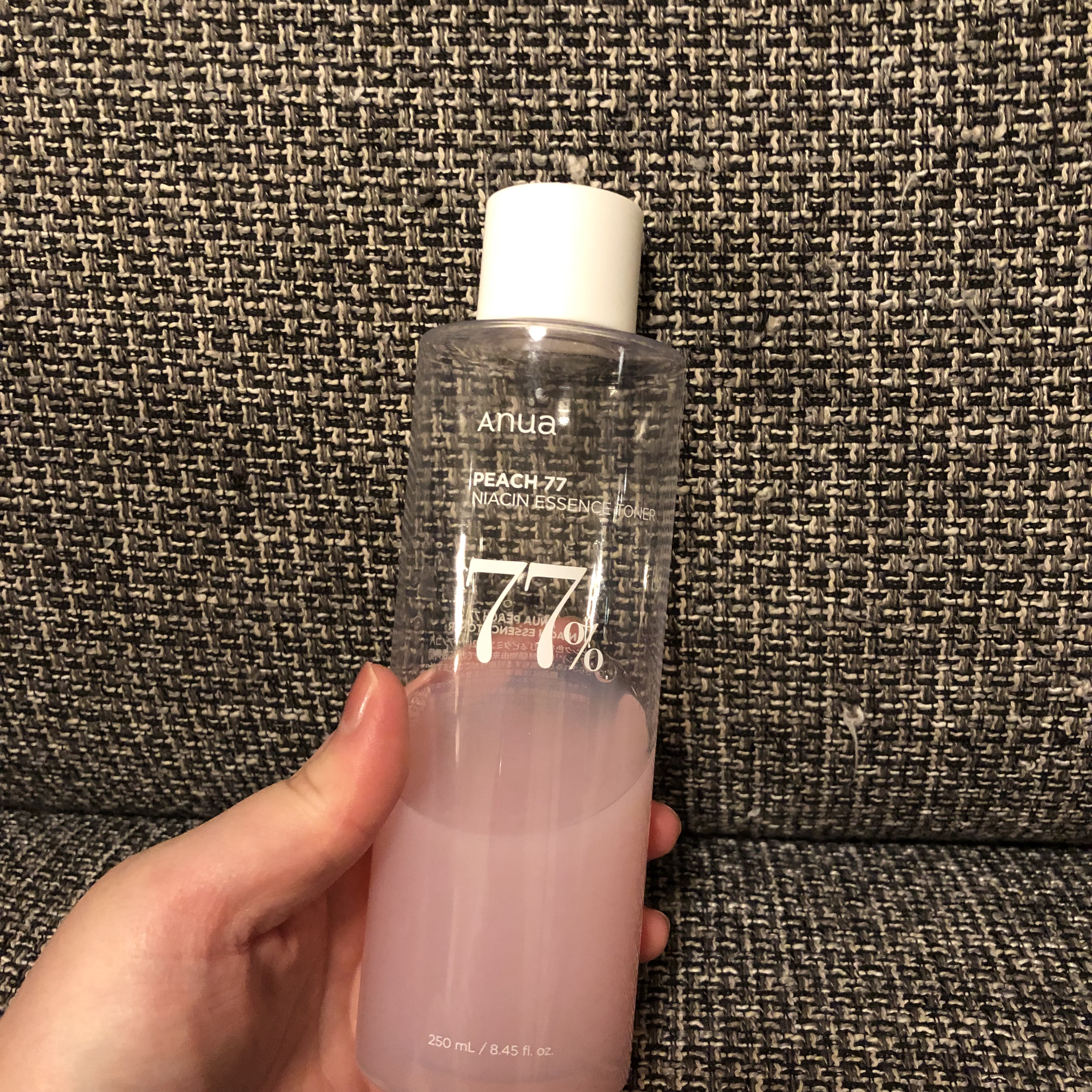 桃77％ナイアシンエッセンストナー 250ml/Anua/化粧水を使ったクチコミ（3枚目）