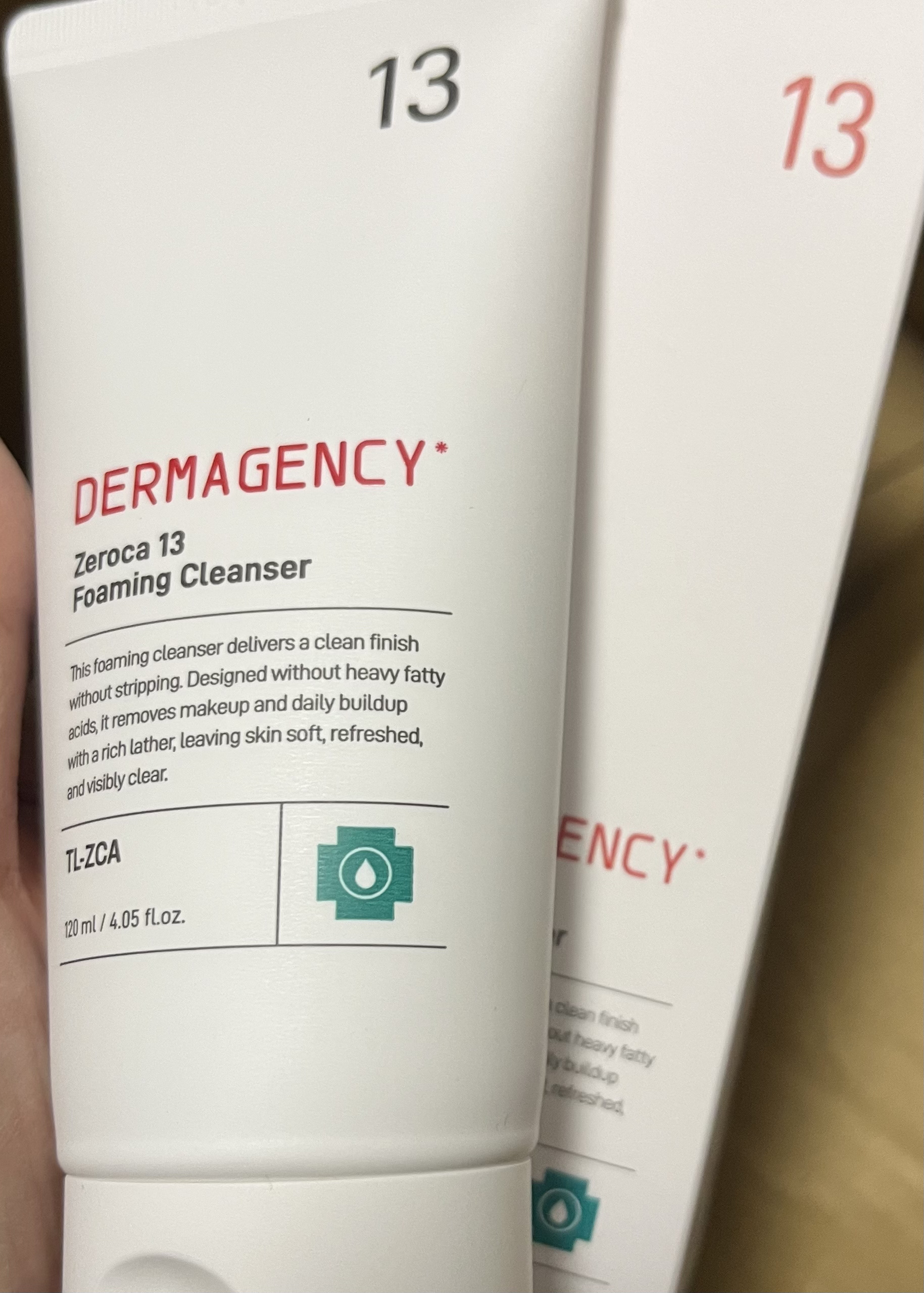 ゼロカ13フォーミングクレンザー/DERMAGENCY/洗顔フォームを使ったクチコミ（1枚目）