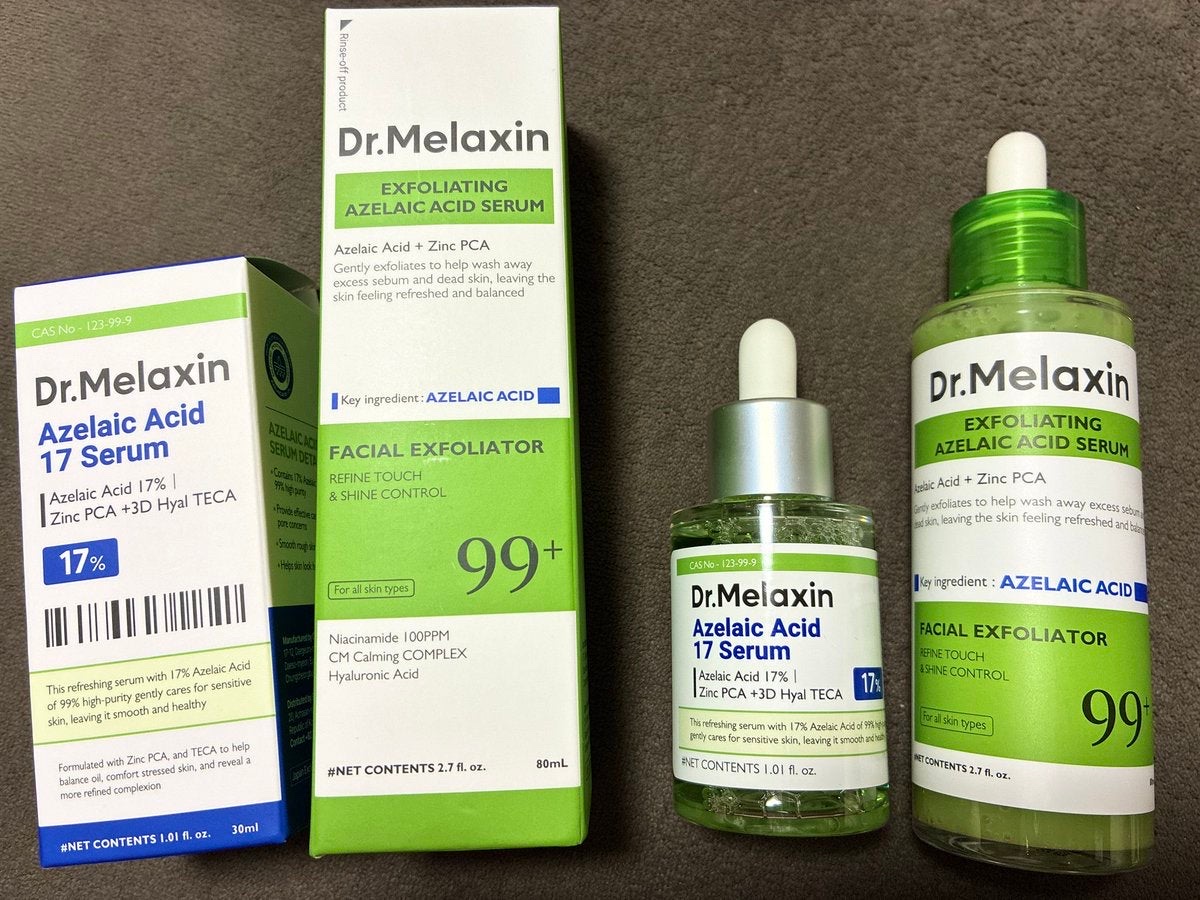 アゼライン酸ゴマージュピーリングセラム/Dr.Melaxin/美容液を使ったクチコミ（1枚目）