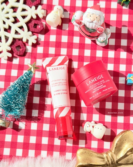 リップグロウィバーム ミニキット N/LANEIGE/リップケアを使ったクチコミ(5枚目)