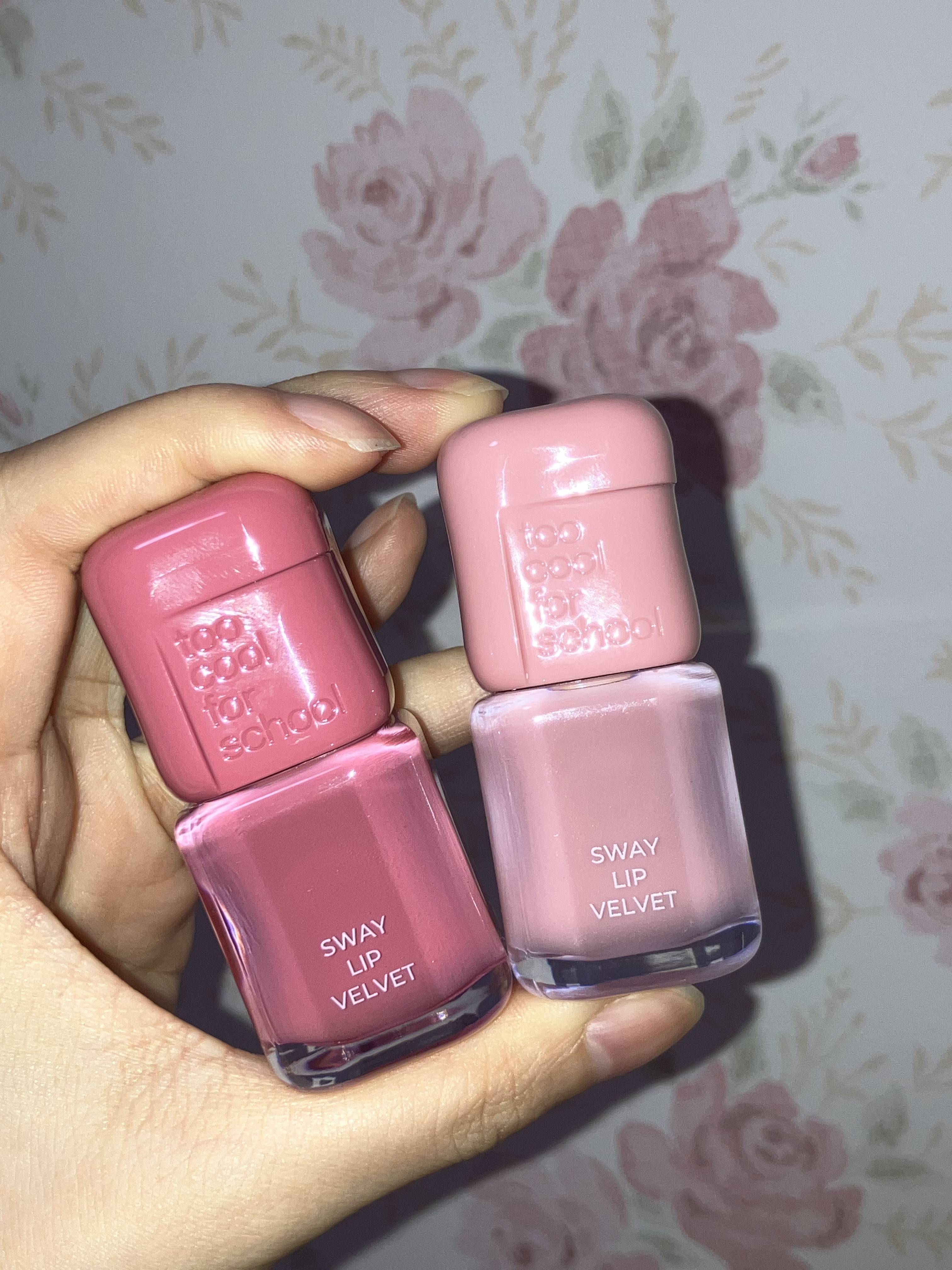 スウェイリップベルベット/too cool for school/リップティントを使ったクチコミ（2枚目）