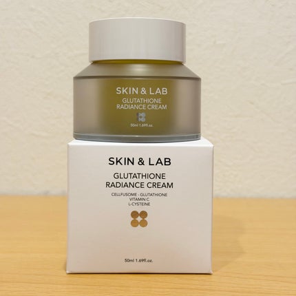 グルタチオンラディアンスクリーム/SKIN&LAB/フェイスクリームを使ったクチコミ(1枚目)