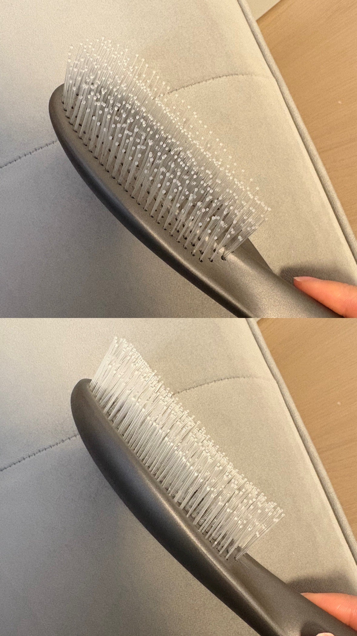 サロニア スムースシャインマルチケアブラシ/SALONIA/ヘアブラシを使ったクチコミ(1枚目)