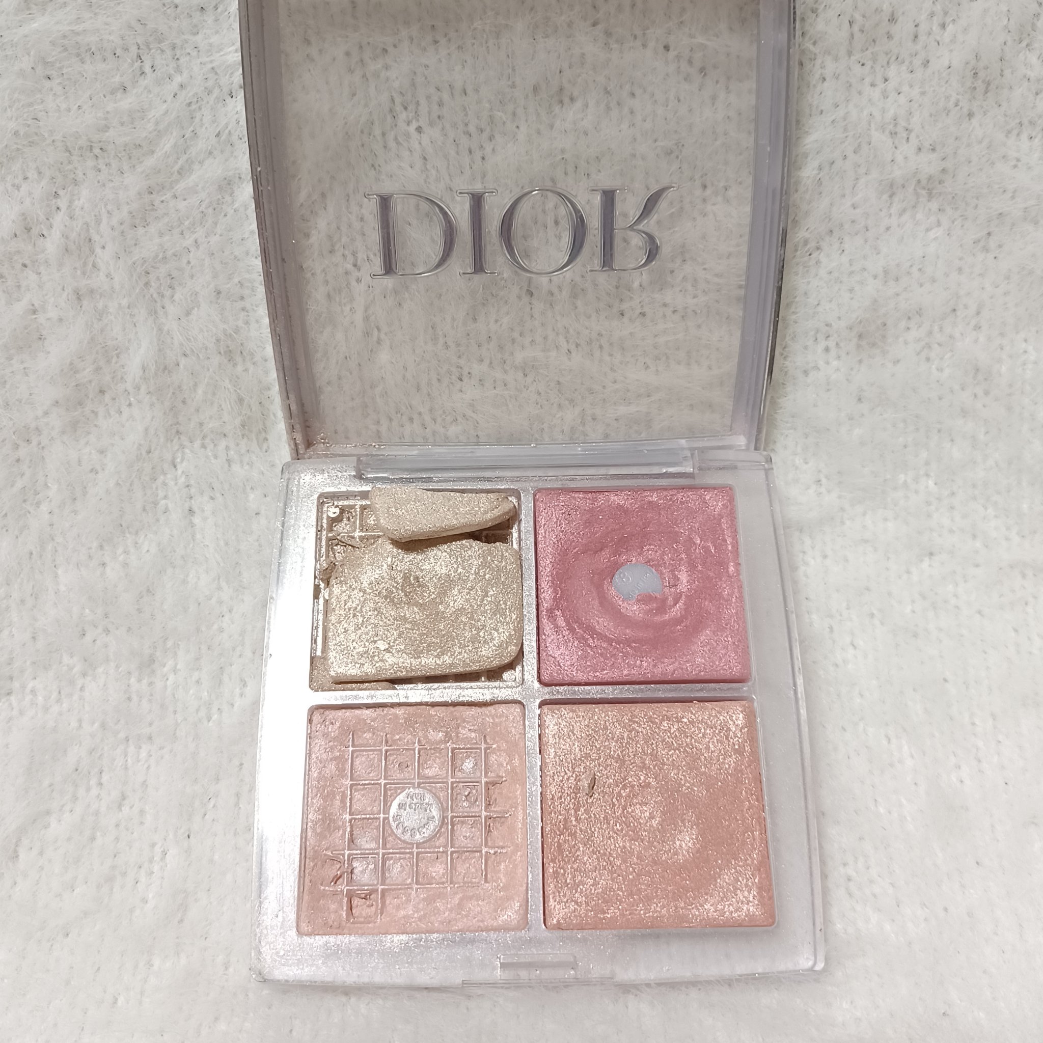 【旧】ディオール バックステージ フェイス グロウ パレット/Dior/ハイライトを使ったクチコミ（1枚目）