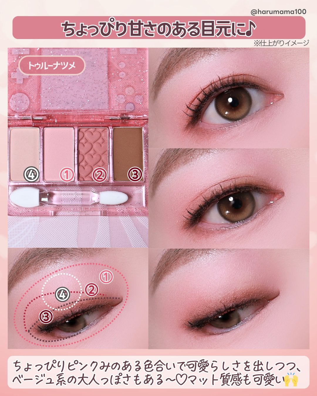 プレイカラーアイズミニ Jelly Pang Collection/ETUDE/アイシャドウパレットを使ったクチコミ(4枚目)