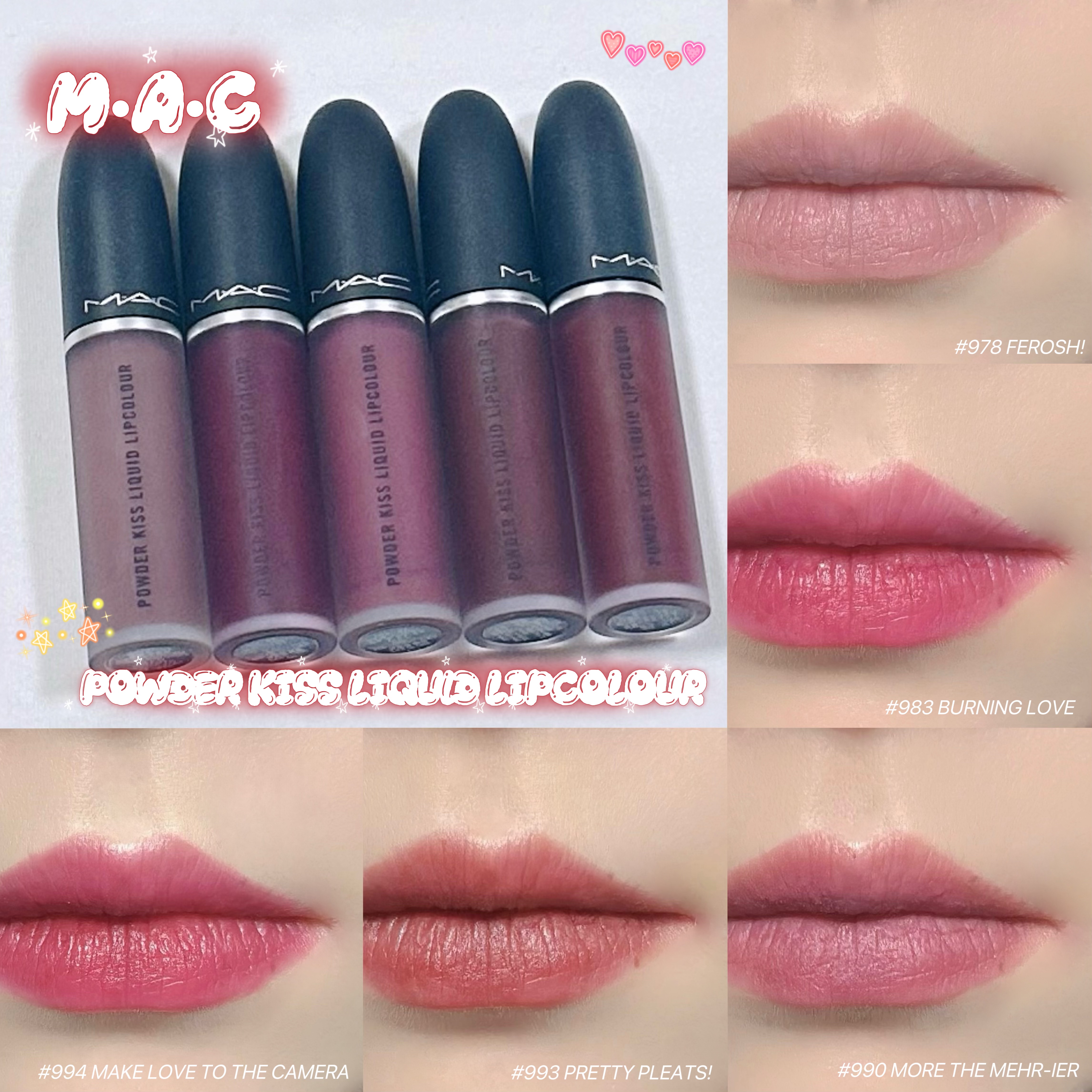 パウダー キス リキッド リップカラー/M・A・C/口紅を使ったクチコミ（1枚目）