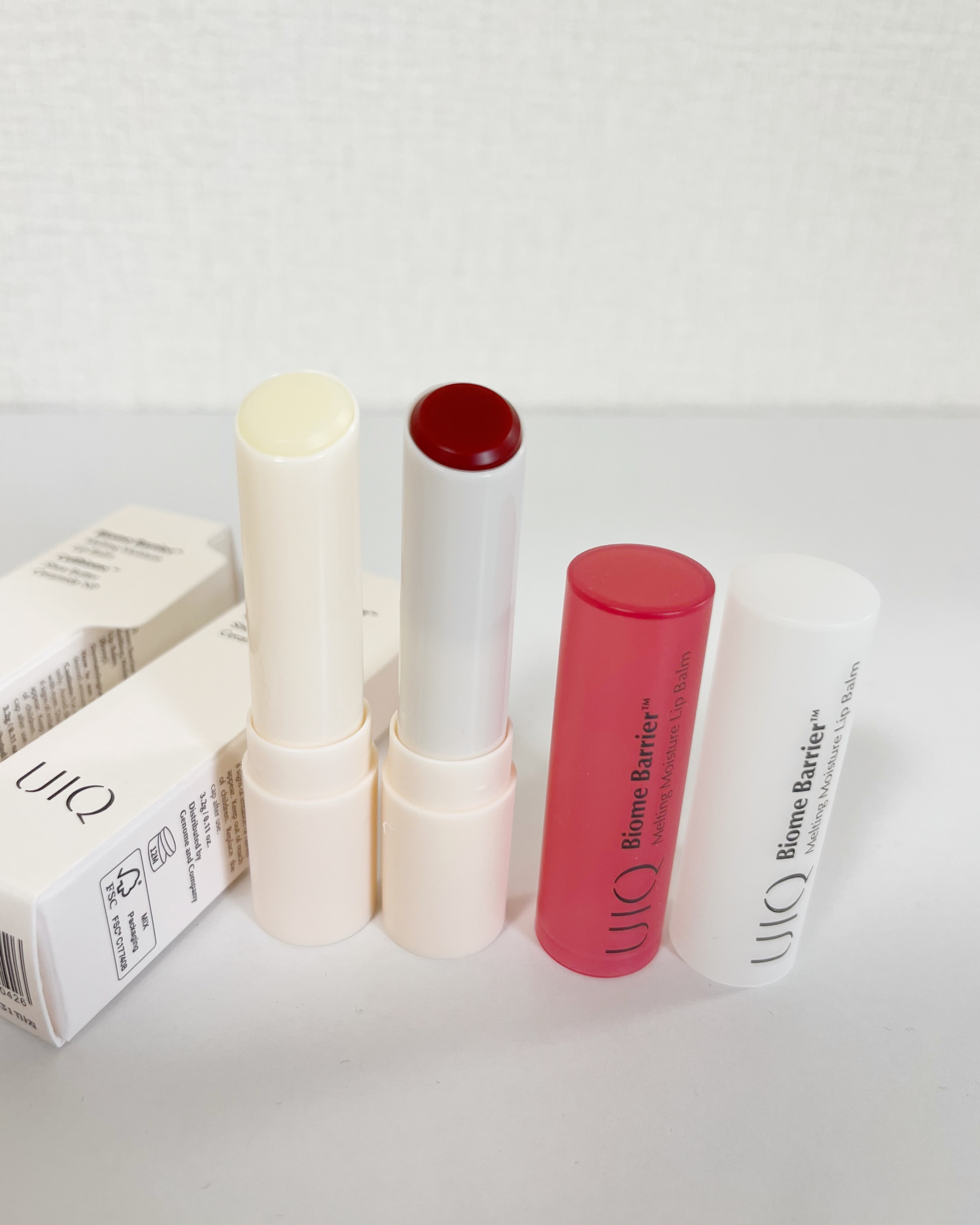 バイオームバリアメルティングモイスチャーリップバーム/UIQ/リップバームを使ったクチコミ（2枚目）