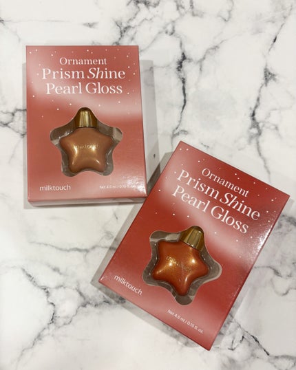 オーナメント プリズム シャイン パール グロス/Milk Touch/リップグロスを使ったクチコミ(9枚目)