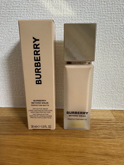 バーバリー ビヨンド ウェア パーフェクティング マット/Burberry Beauty/リキッドファンデーションを使ったクチコミ(1枚目)