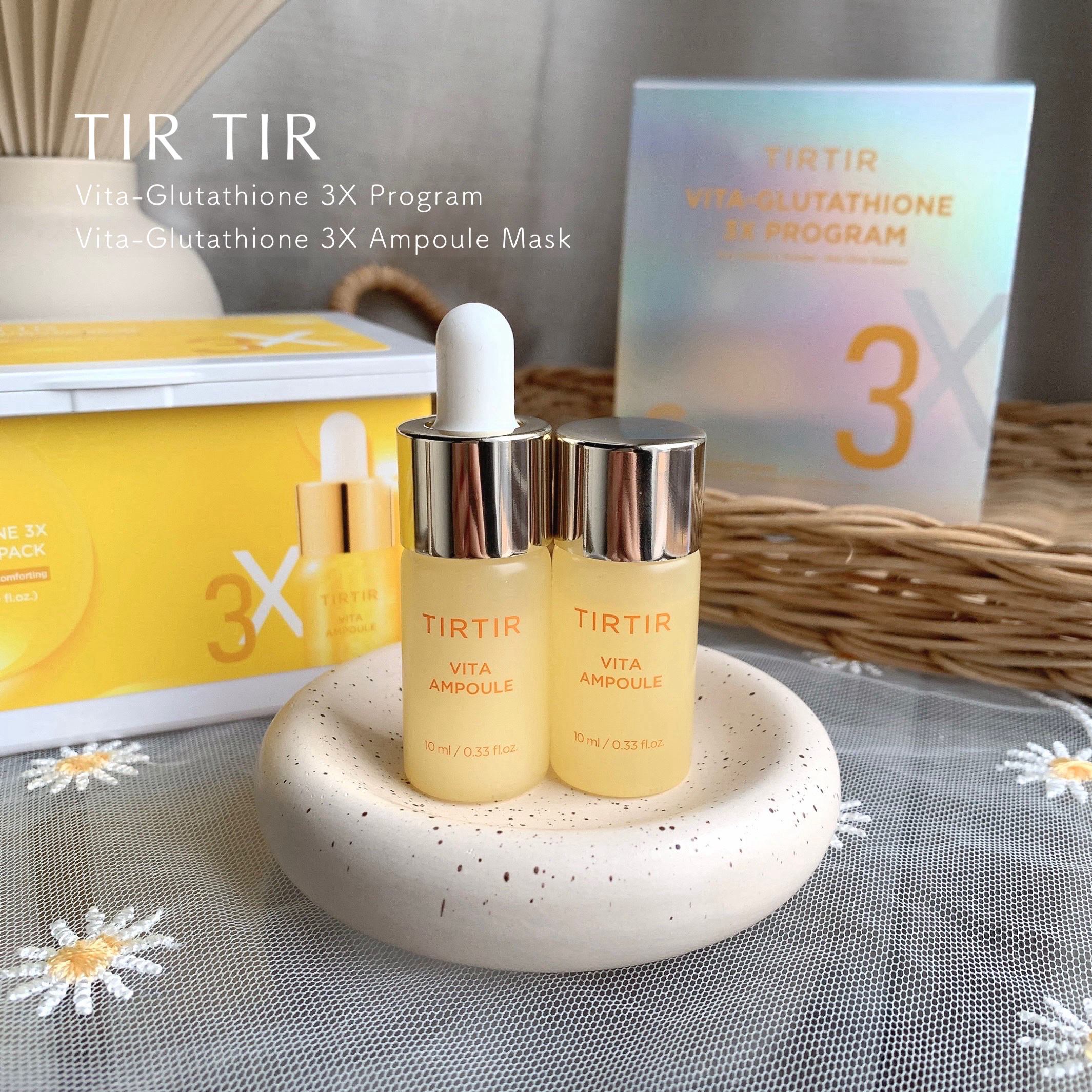 ビタ‐グルタチオン スリーエックス アンプルマスク/TRTR/シートマスク・パックを使ったクチコミ（1枚目）