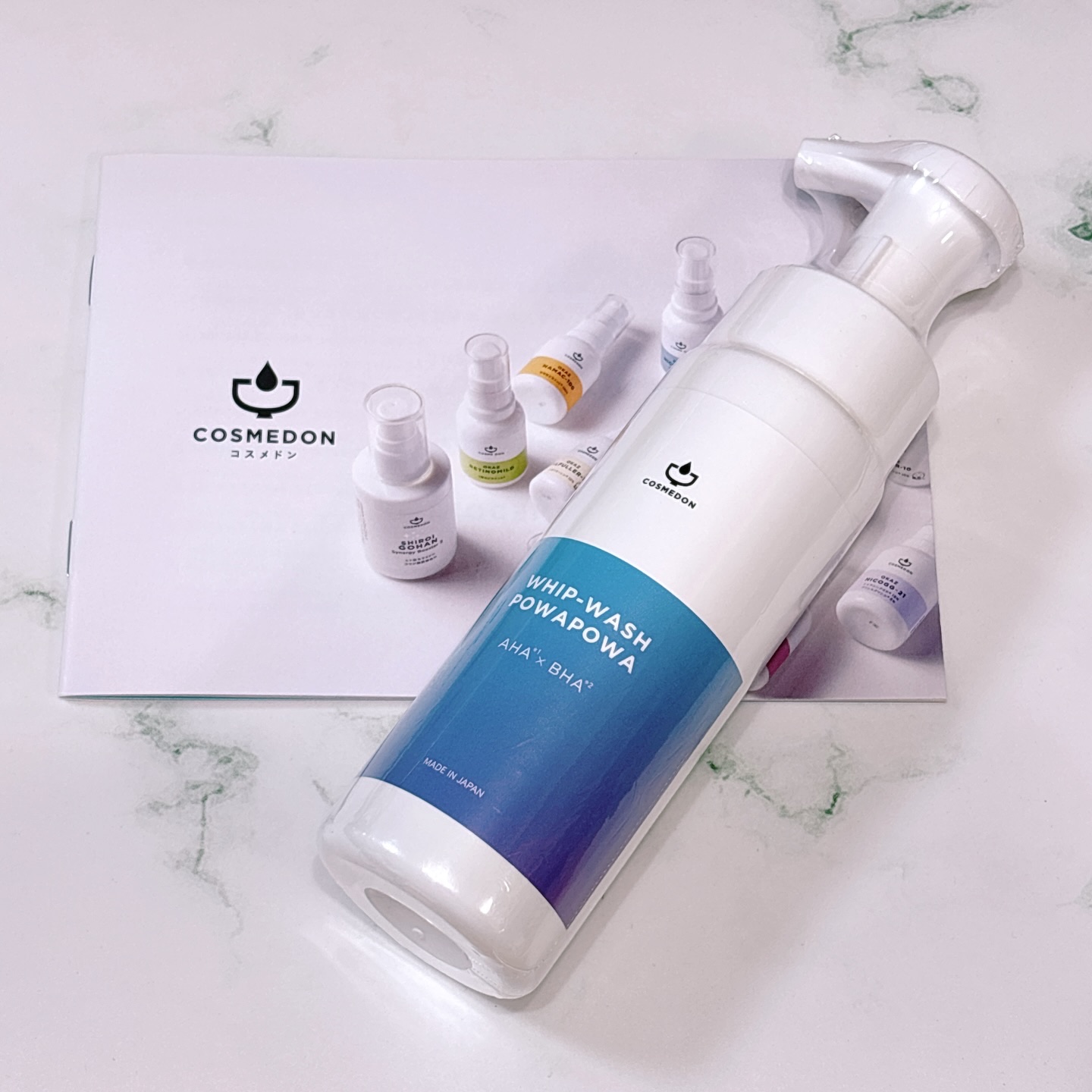 ホイップウォッシュ ぽあぽあ/COSMEDON/泡洗顔を使ったクチコミ（3枚目）
