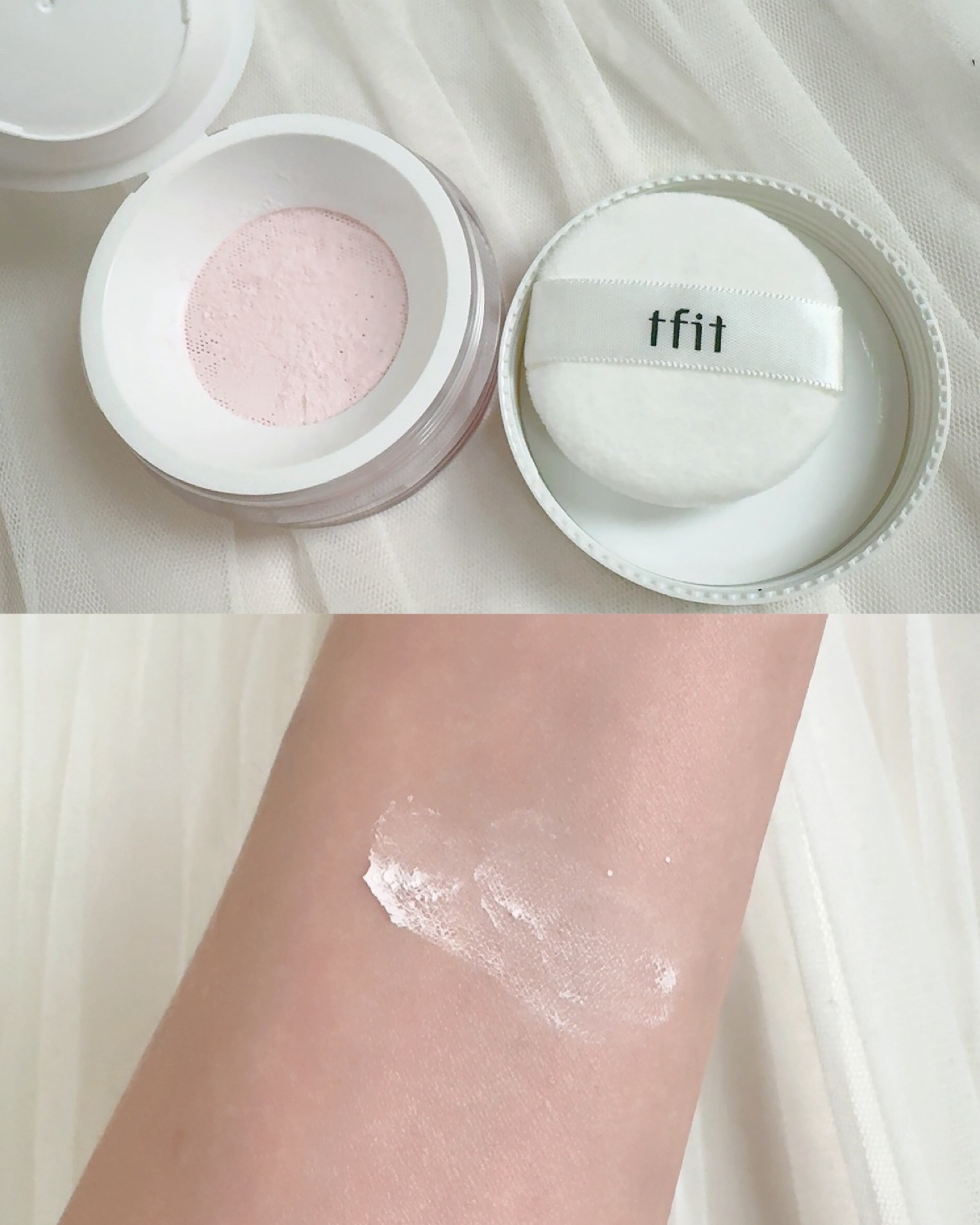 トランスルーセントセットフィニッシングパウダー/TFIT/ルースパウダーを使ったクチコミ（3枚目）