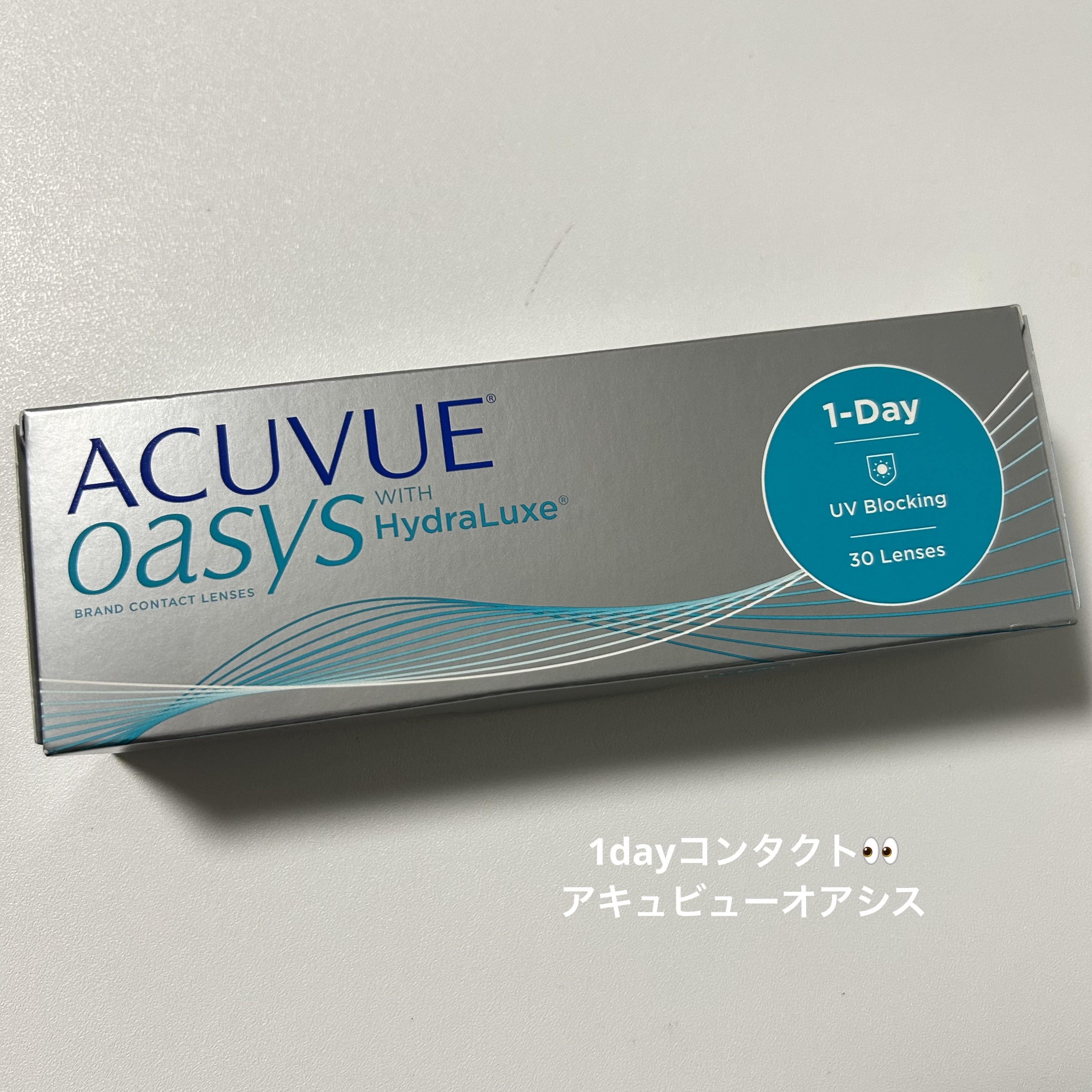 ワンデーアキュビューオアシス/Johnson & Johnson/ワンデー（１DAY）カラコンを使ったクチコミ（1枚目）