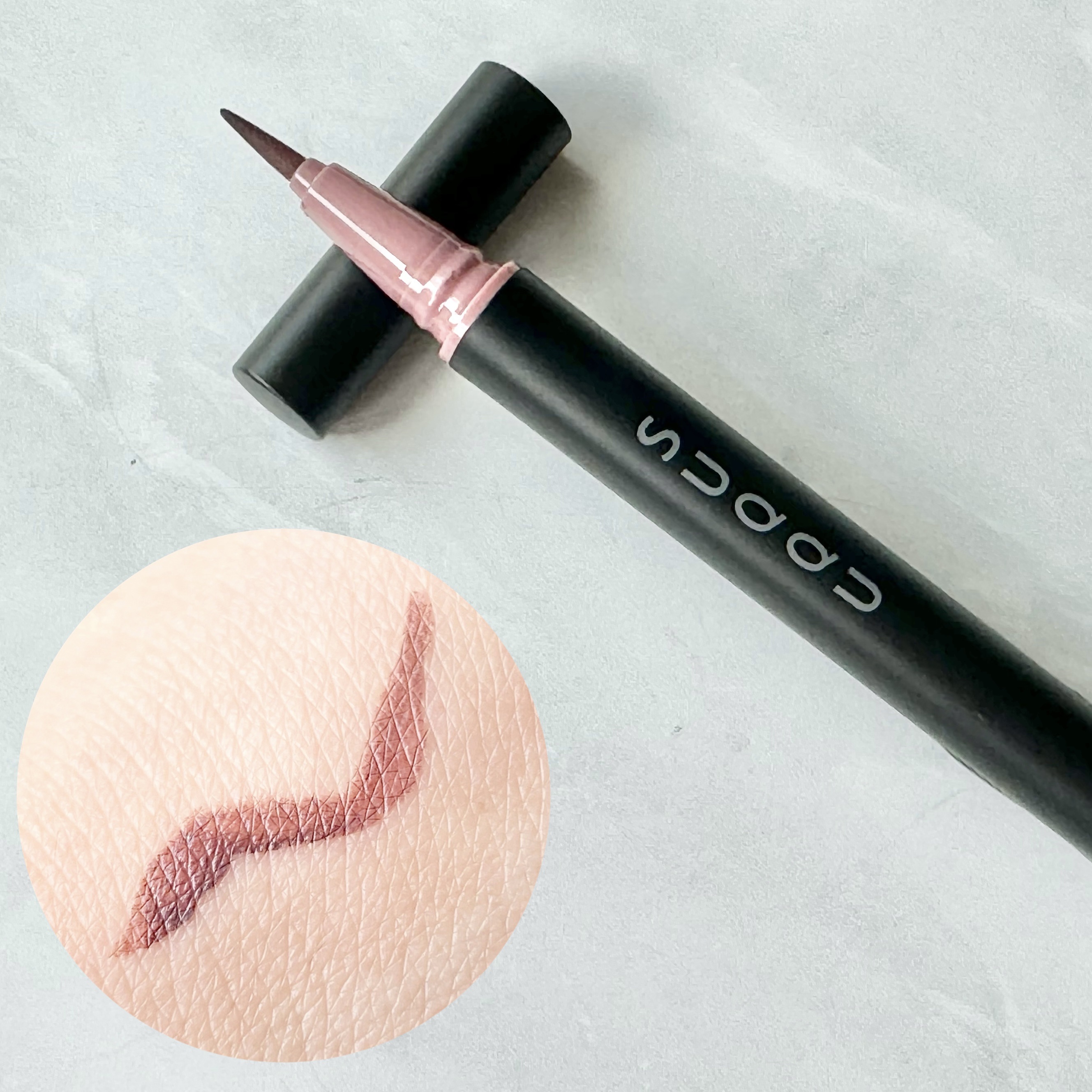 ニュアンス アイライナー 04 ボルドー/SUQQU/リキッドアイライナーを使ったクチコミ（1枚目）