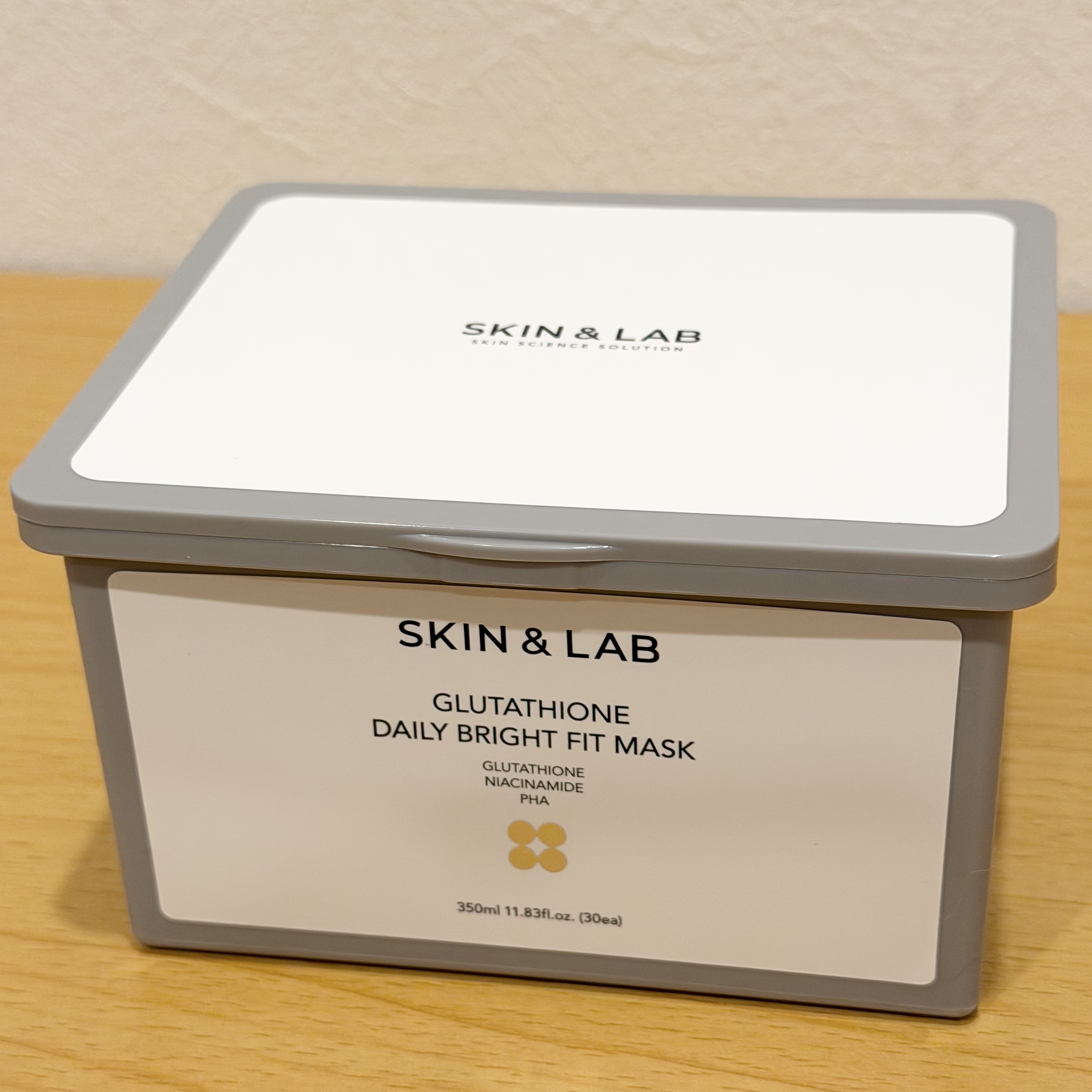 グルタチオンデイリーブライトフィットマスク/SKIN&LAB/シートマスク・パックを使ったクチコミ（2枚目）