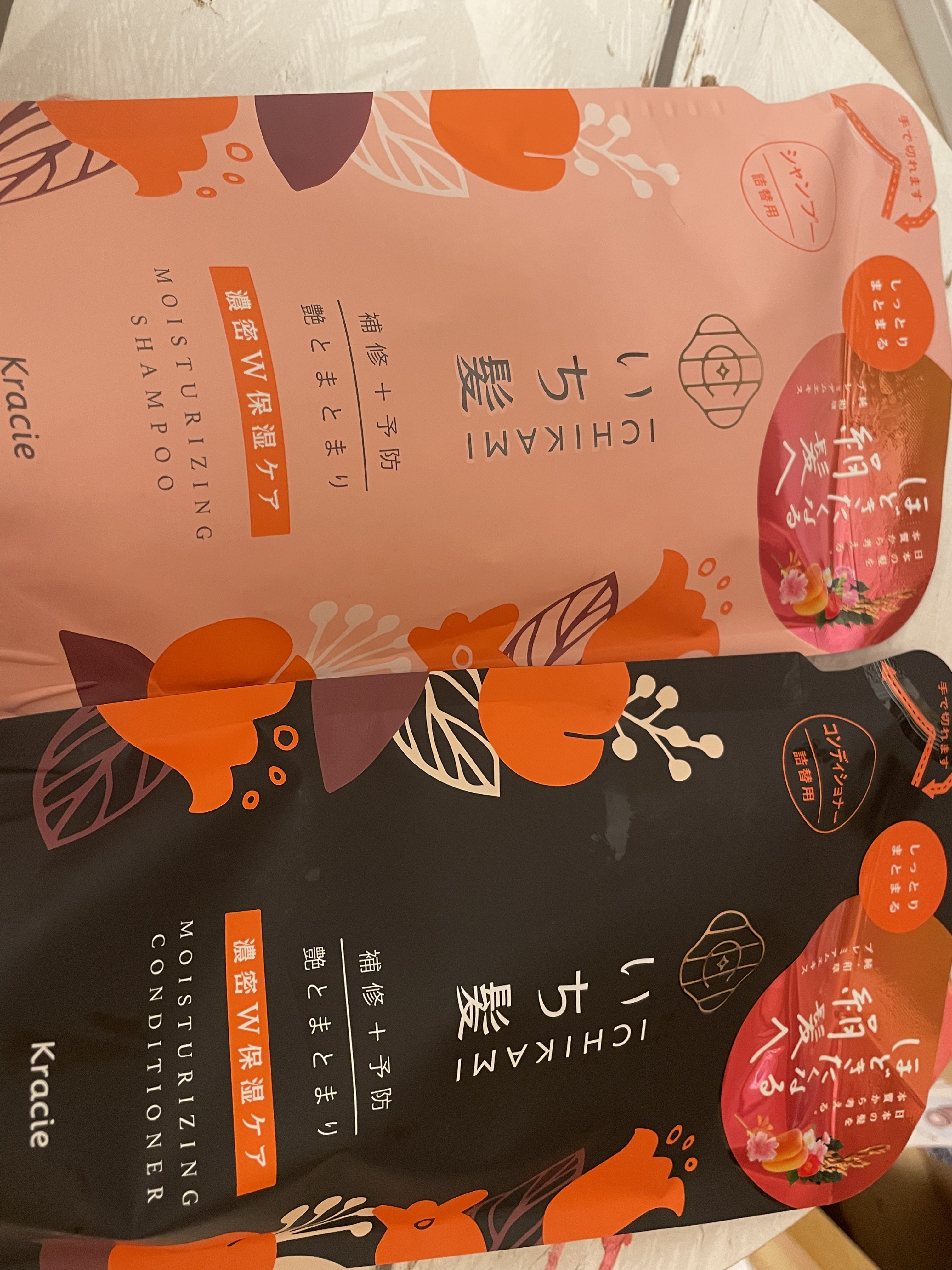 濃密W保湿ケア シャンプー／コンディショナー  シャンプー詰替用 330ml/いち髪/市販シャンプーを使ったクチコミ（1枚目）