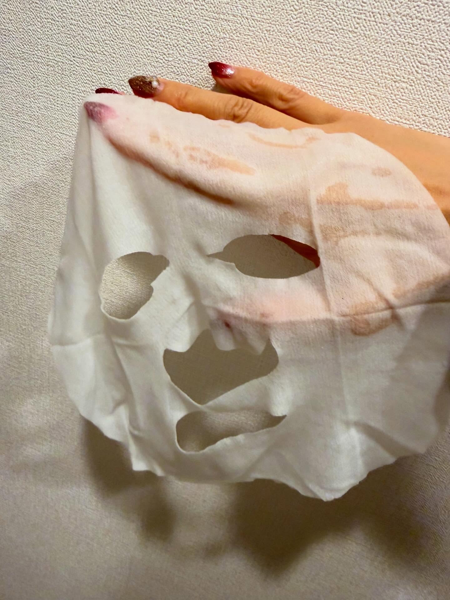 薬用リンクルエッセンスマスク ホワイト/なめらか本舗/シートマスク・パックを使ったクチコミ（2枚目）