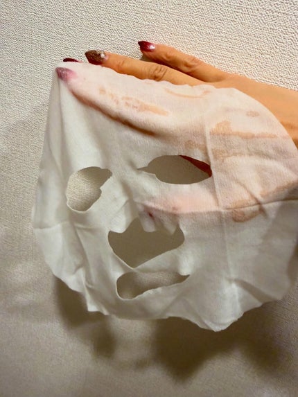 薬用リンクルエッセンスマスク ホワイト/なめらか本舗/シートマスク・パックを使ったクチコミ(2枚目)