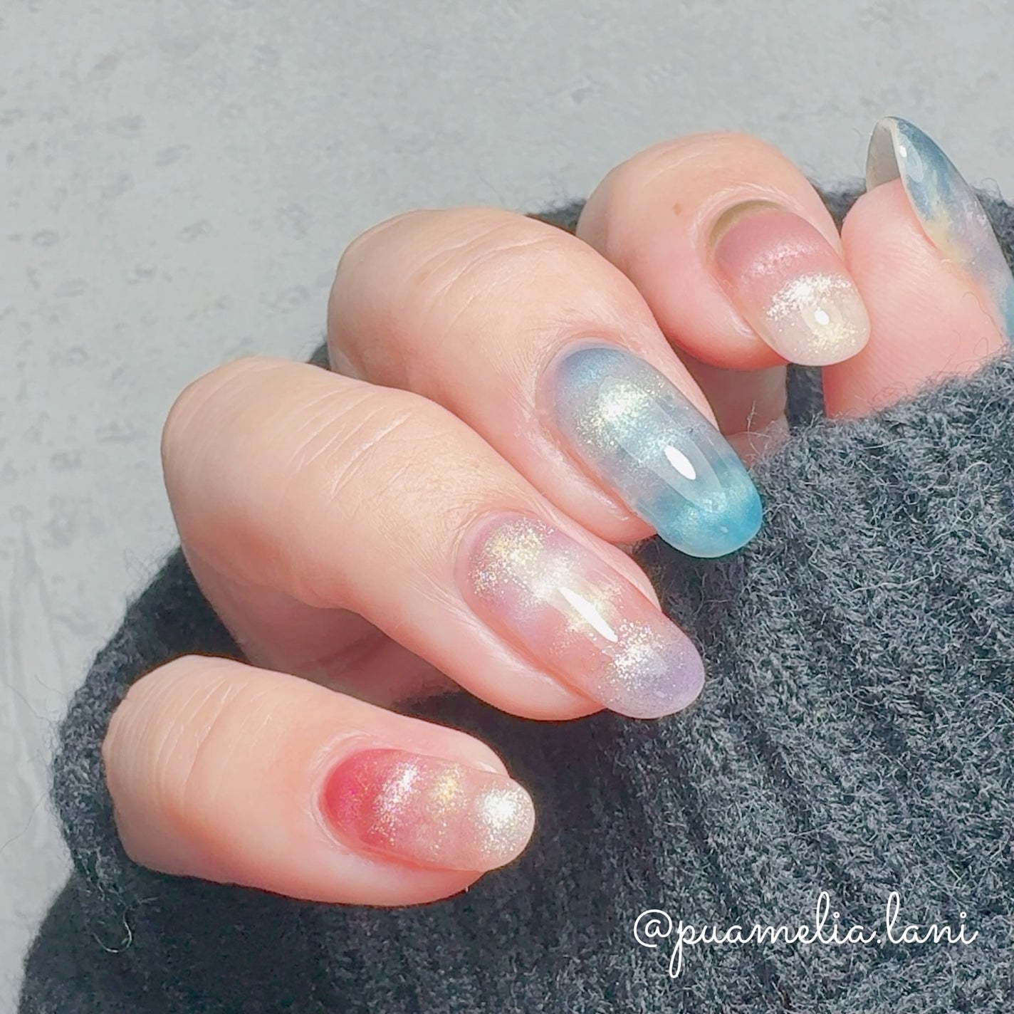 ピールオフベースジェル/sacra/ネイルトップコートを使ったクチコミ(5枚目)