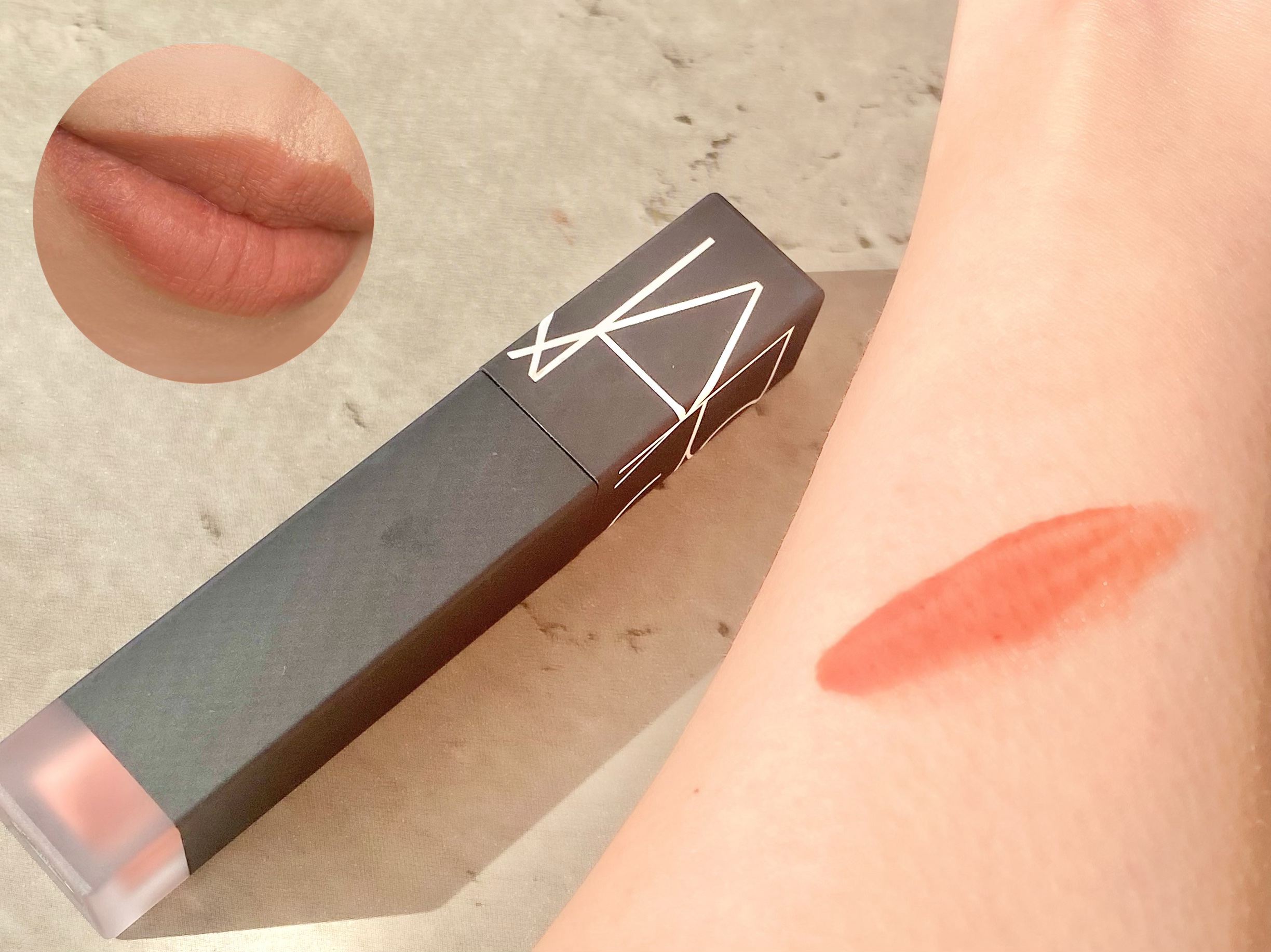  エアーマット ウルトラリップティント/NARS/リップティントを使ったクチコミ（1枚目）