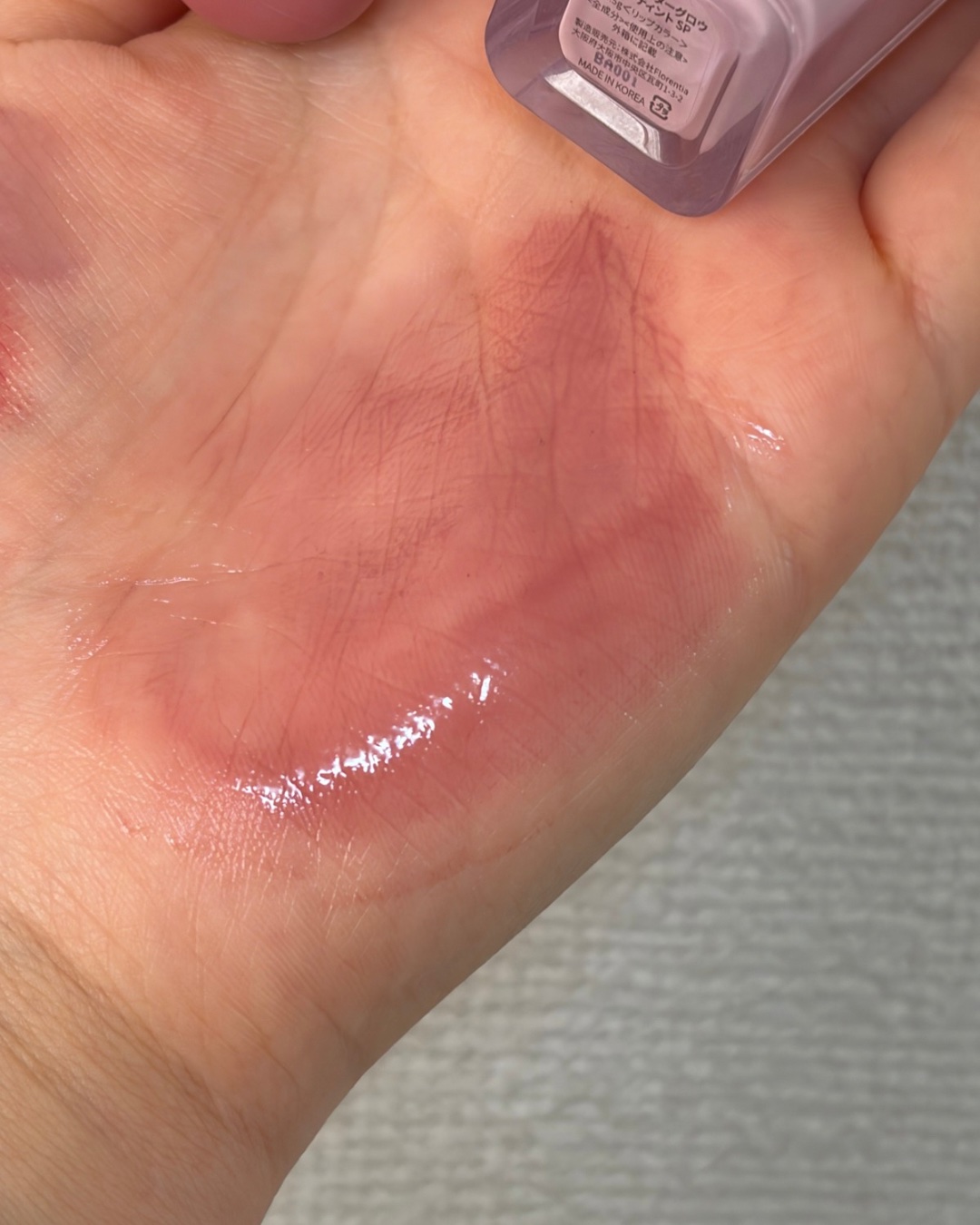 ウォーターグローリップティント/INGA/リップティントを使ったクチコミ（3枚目）