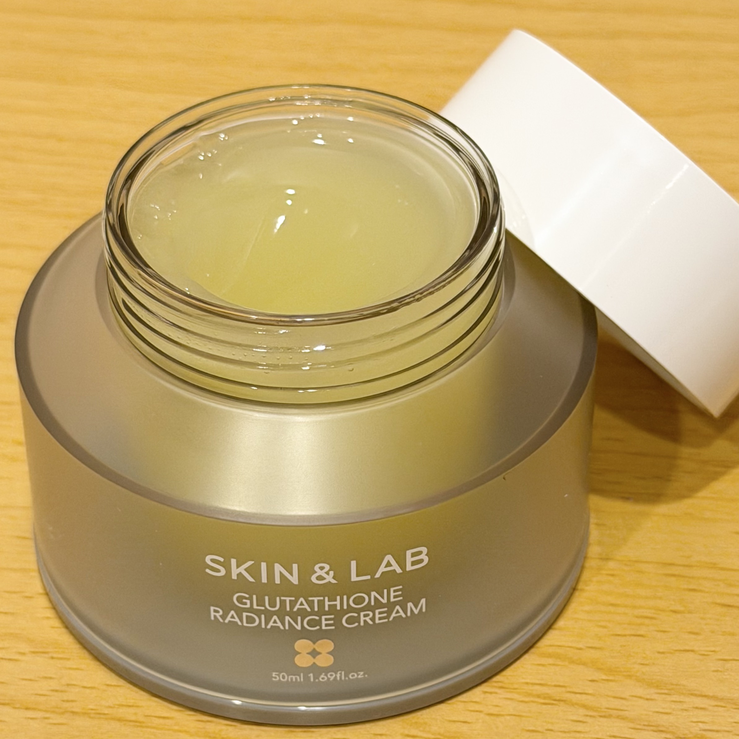 グルタチオンラディアンスクリーム/SKIN&LAB/フェイスクリームを使ったクチコミ（2枚目）